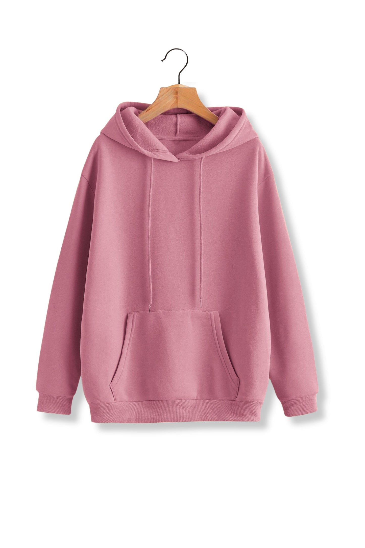 Unisex French Terry Hoodies - Baby Pink