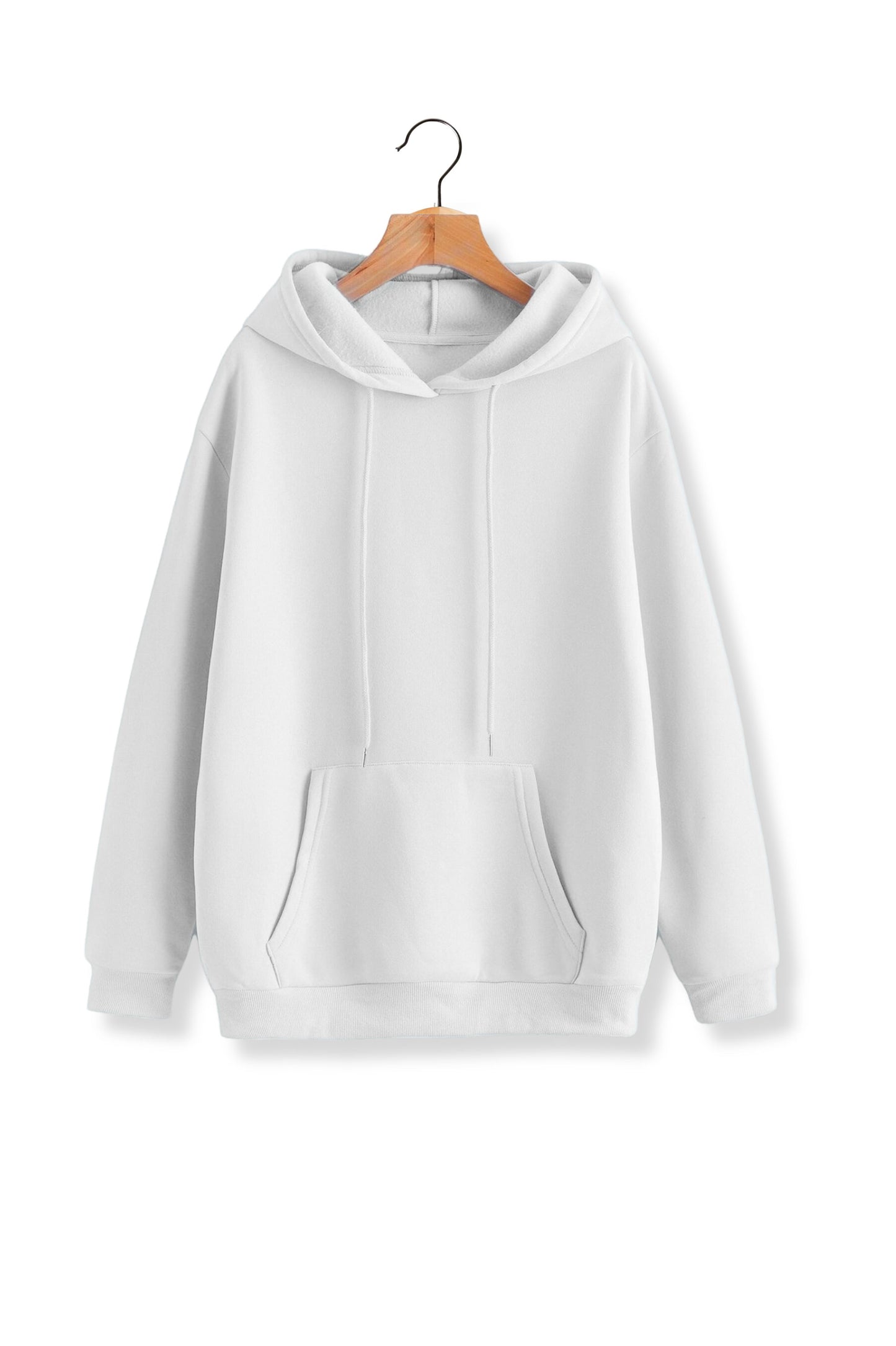 Unisex French Terry Hoodies - White