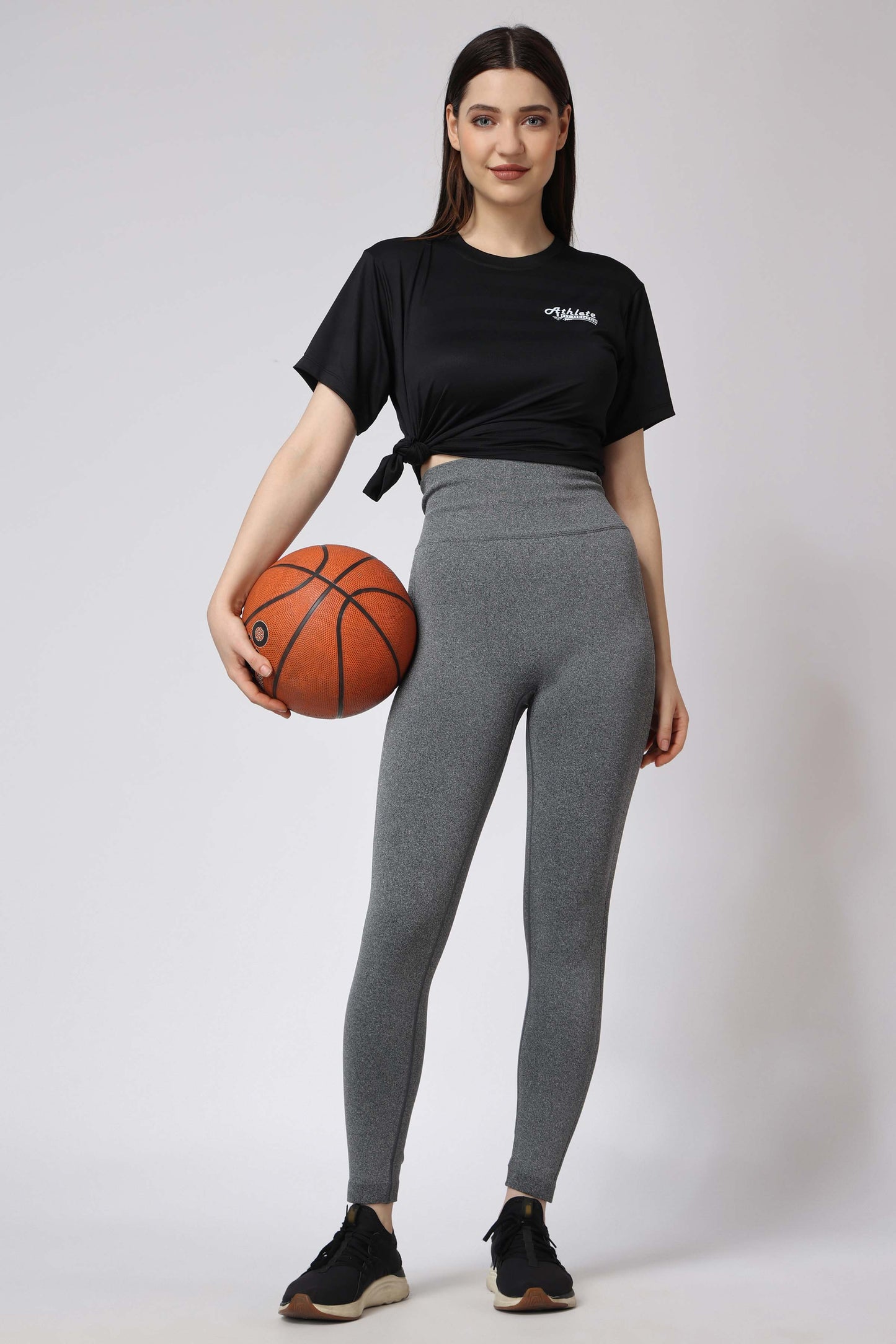 Women's Muse Seamless Leggings - Dark Grey