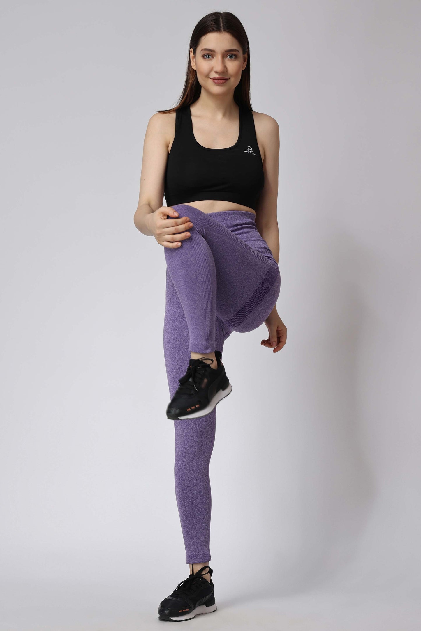 Women's Muse Seamless Leggings - Dark Purple