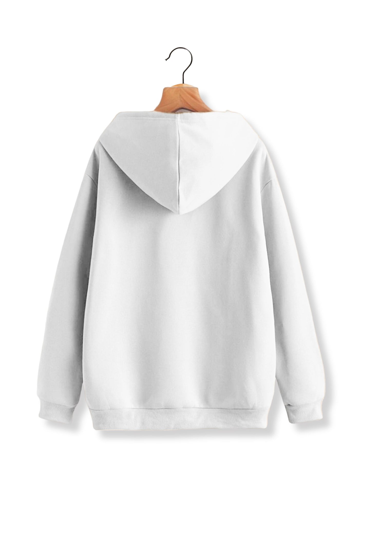 Unisex French Terry Hoodies - White