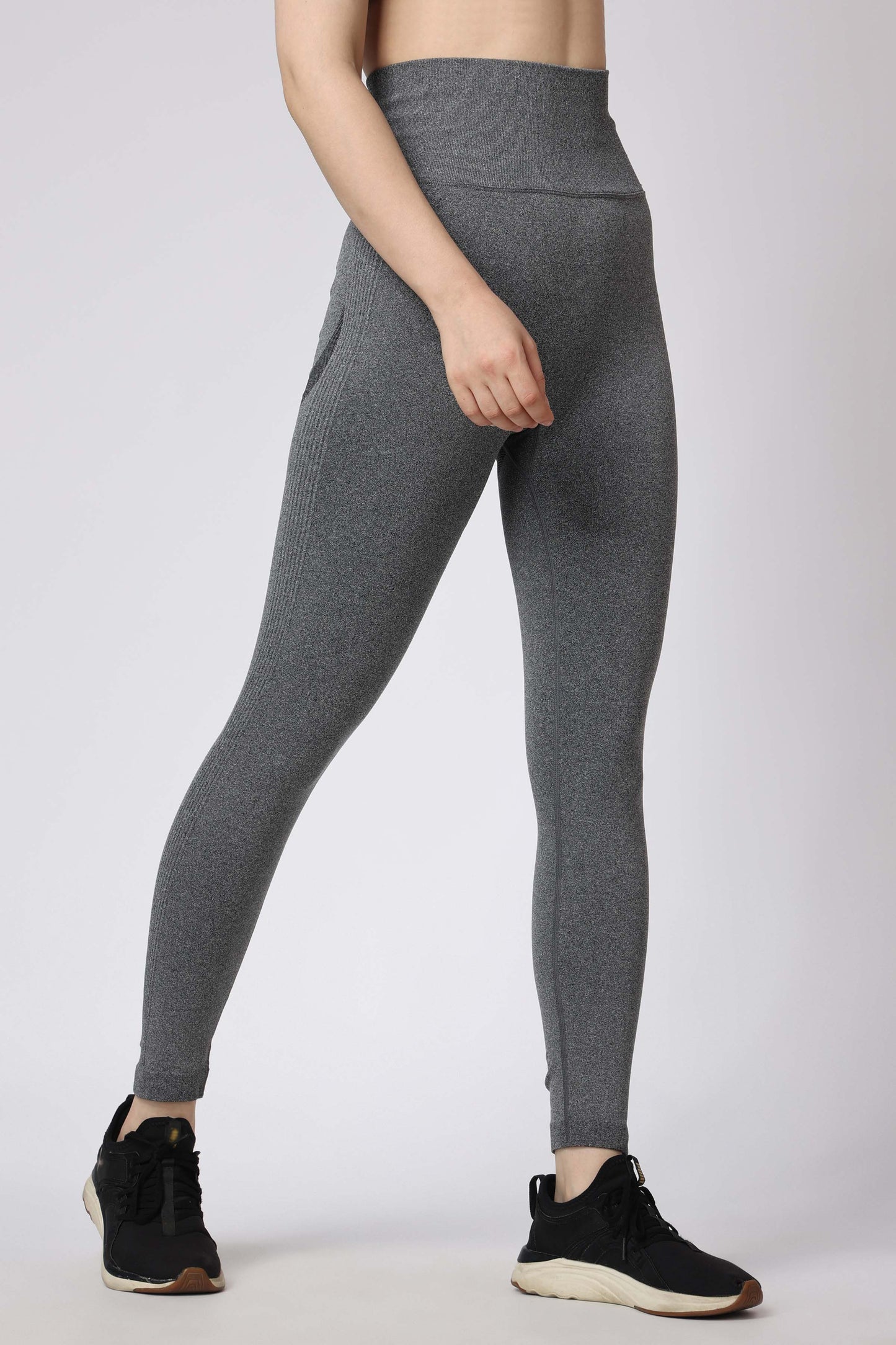 Women's Muse Seamless Leggings - Dark Grey
