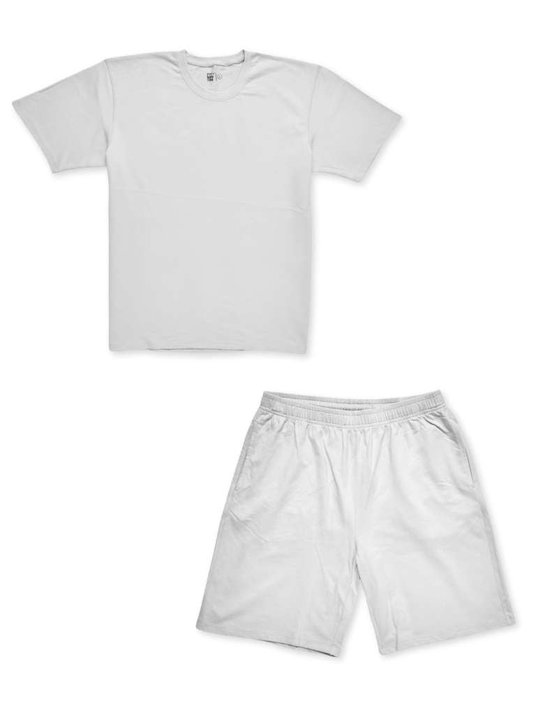 Men's Leisure Coord Set - White