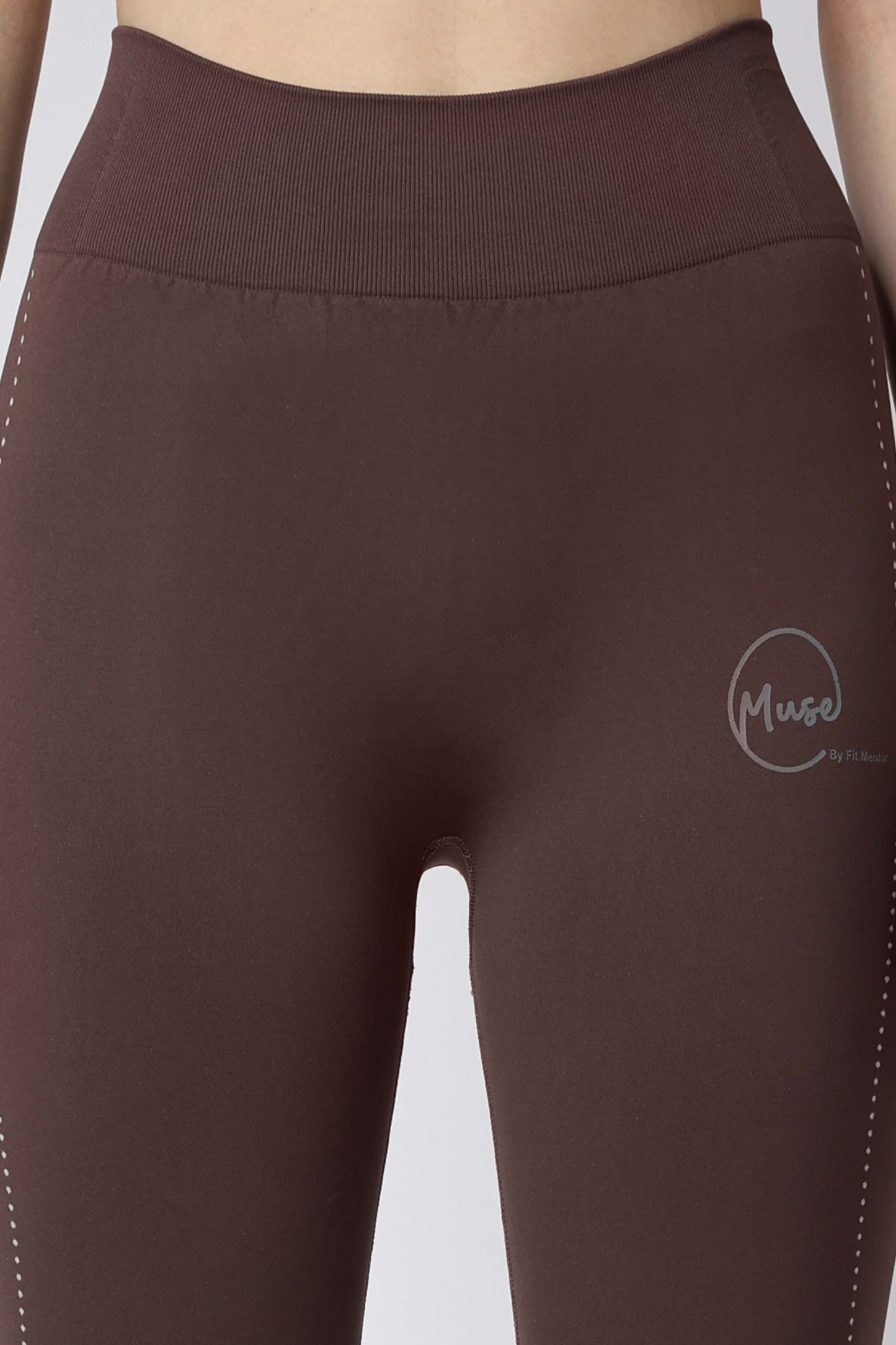 Women's Muse Seamless Leggings - Coffee