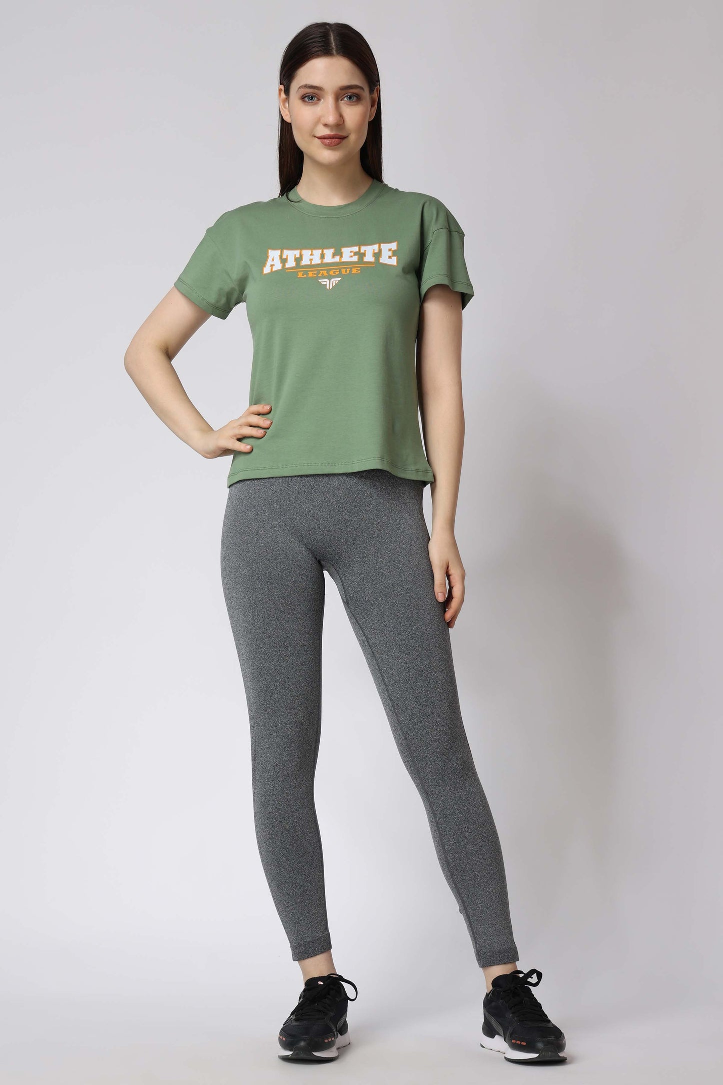 Women's Muse Seamless Leggings - Dark Grey
