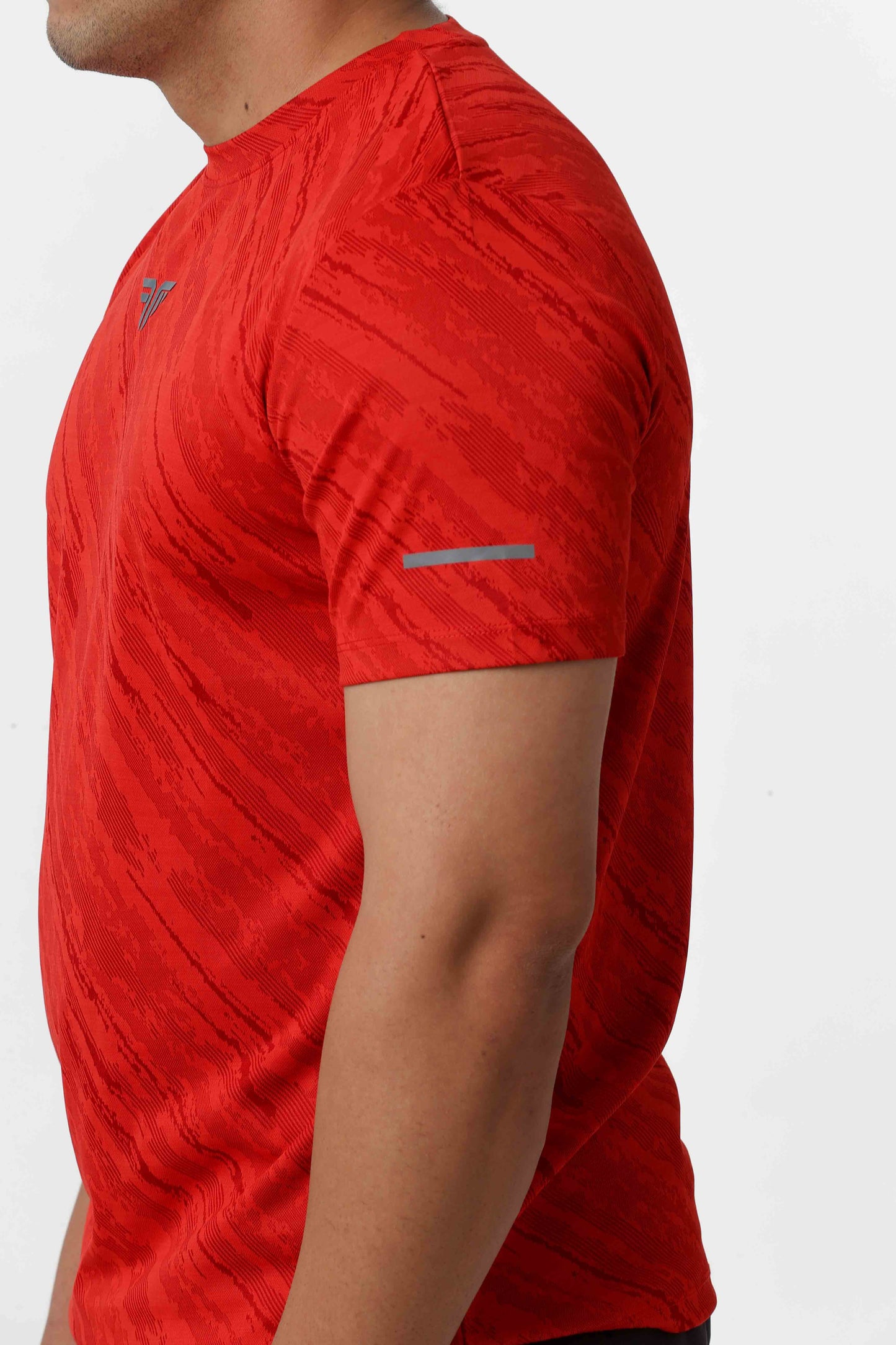 Men's Thunder Workout/Training Tee - Red