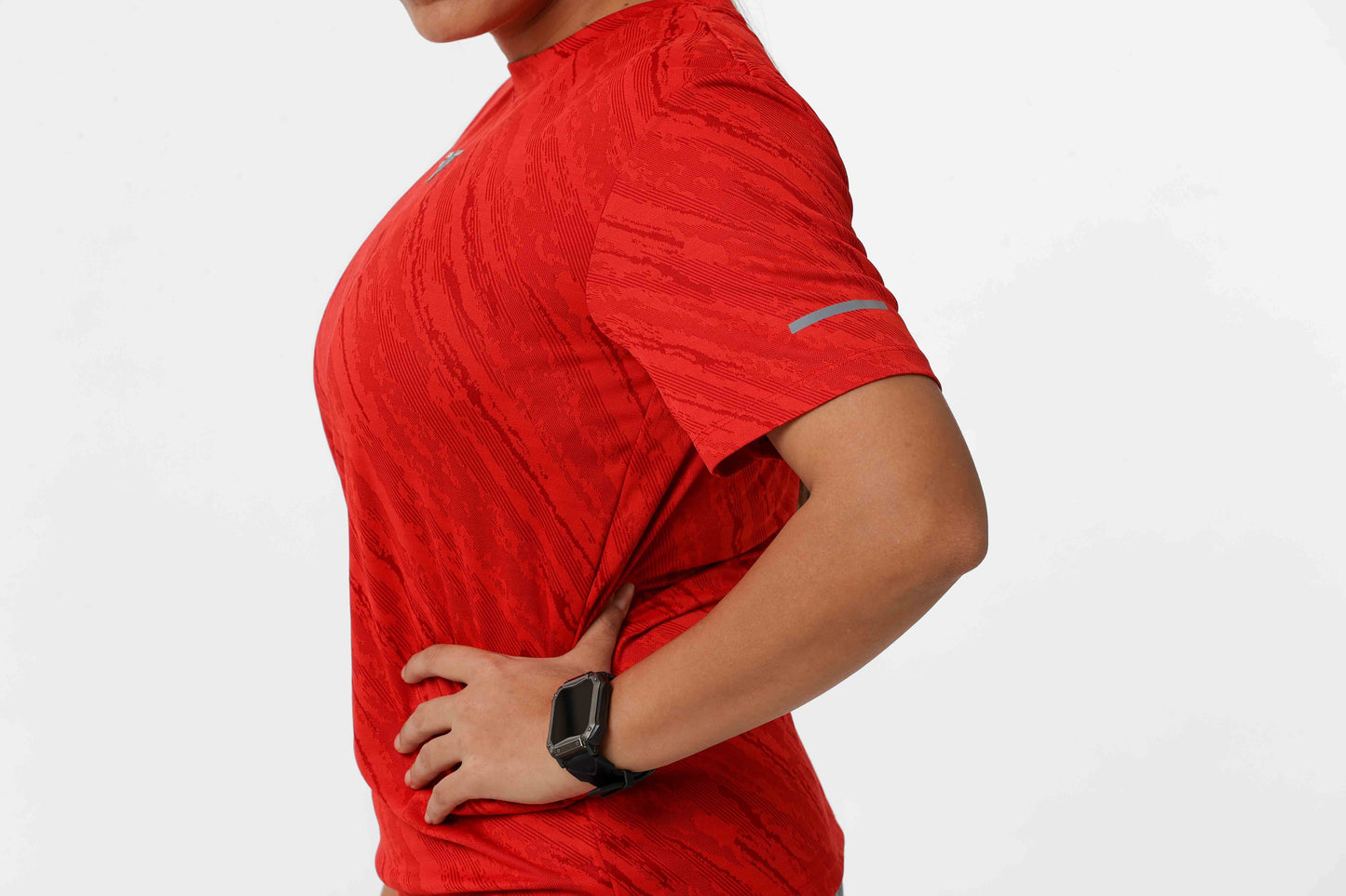 Women's Thunder Workout/Training Tee - Red