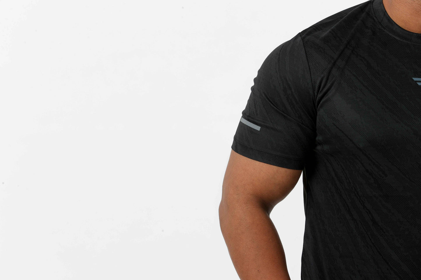Men's Thunder Workout/Training Tee - Black