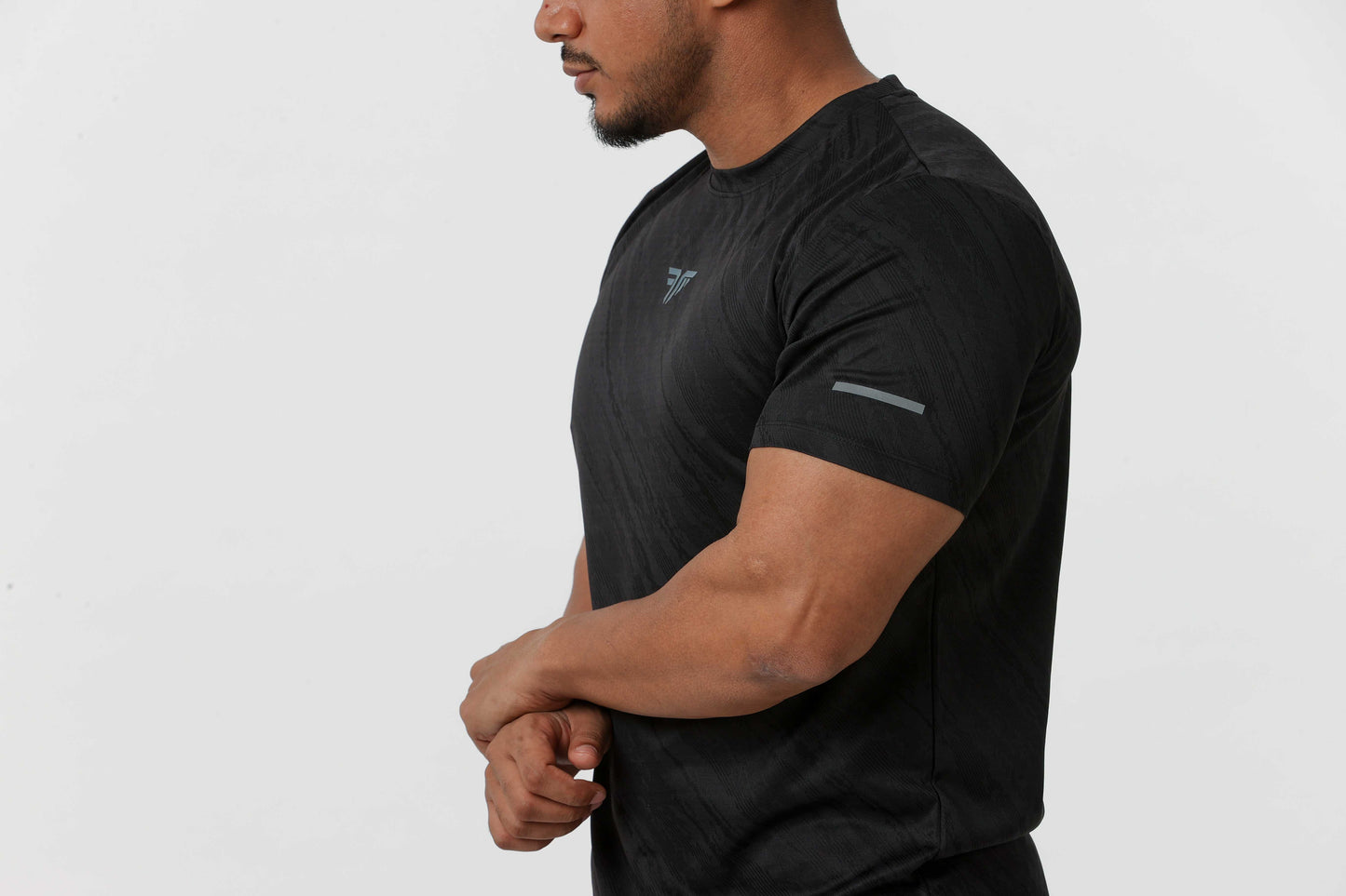 Men's Thunder Workout/Training Tee - Black