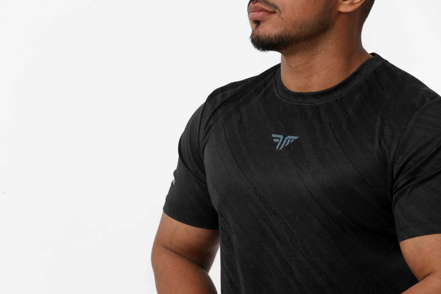 Men's Thunder Workout/Training Tee - Black