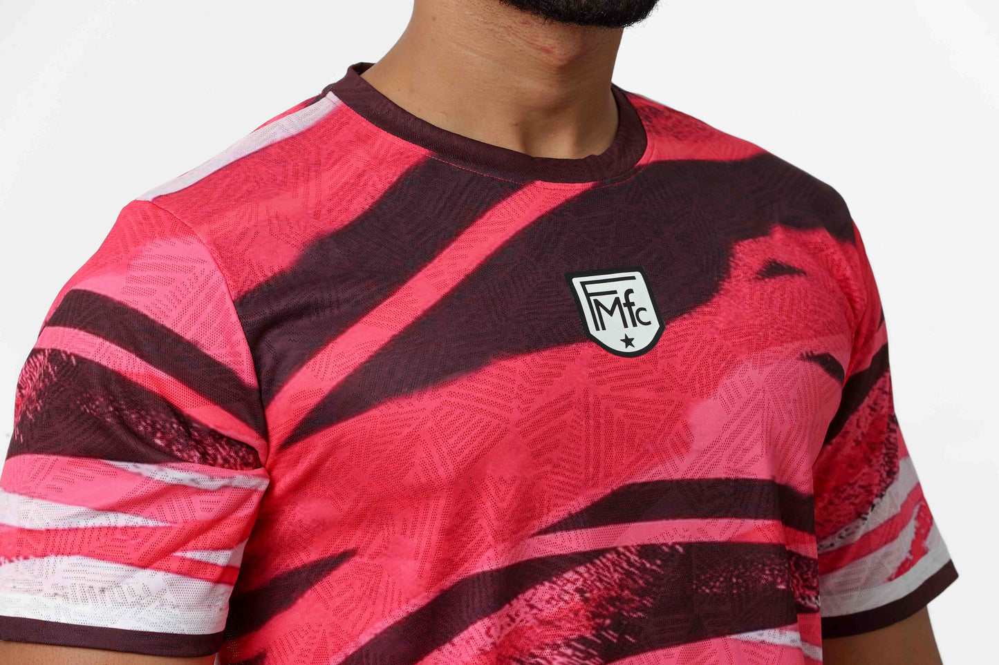 Unisex Customised Sports Jersey - Pink Tsunami