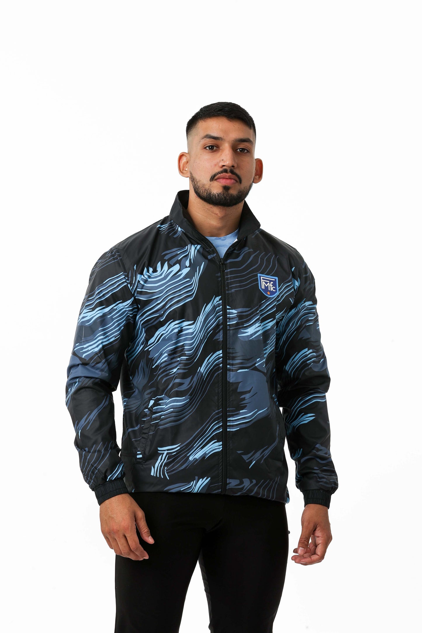 Unsiex All Weather Jackets - Blue Waves