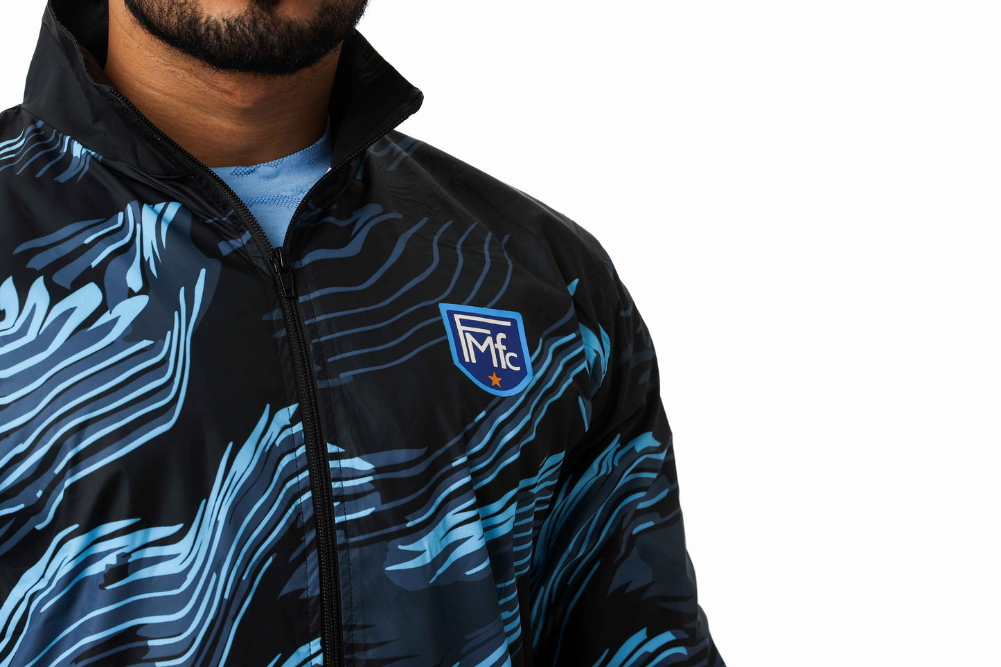 Unsiex All Weather Jackets - Blue Waves