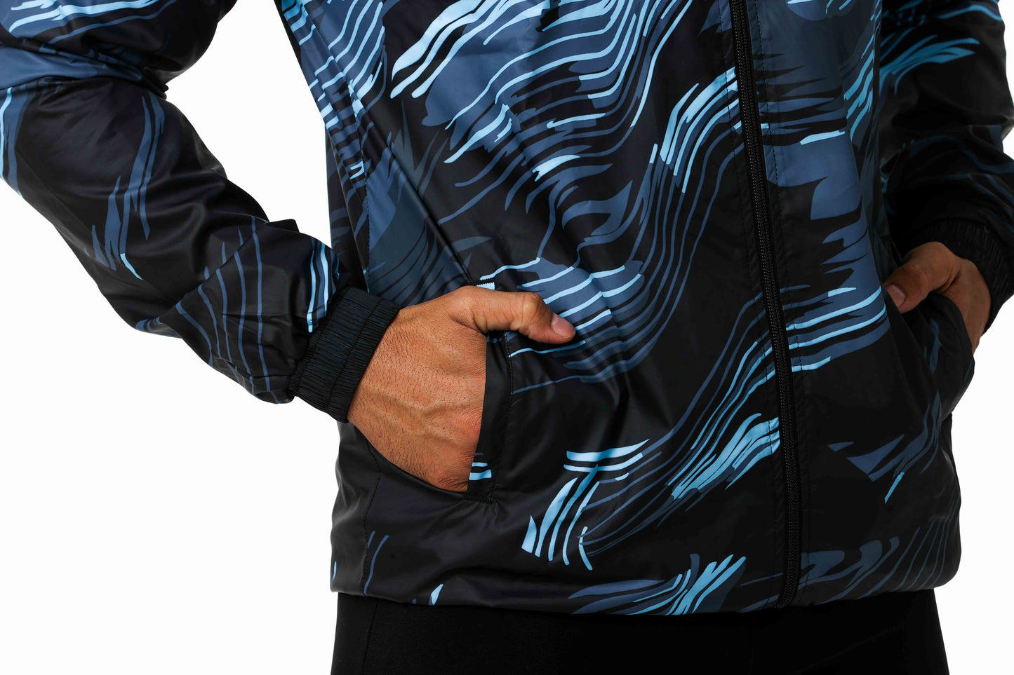 Unsiex All Weather Jackets - Blue Waves