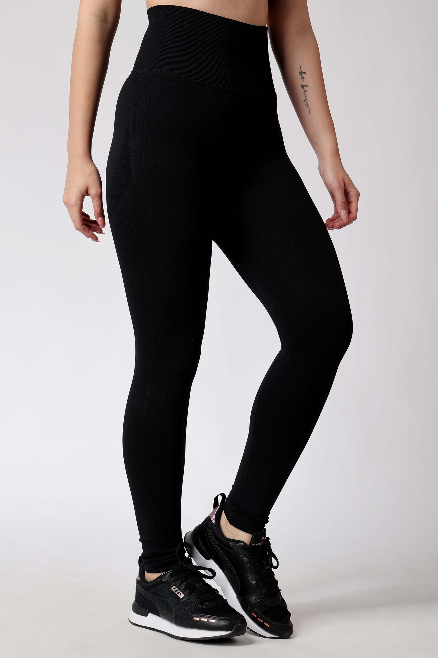 Women’s Muse High Waisted Leggings – Black
