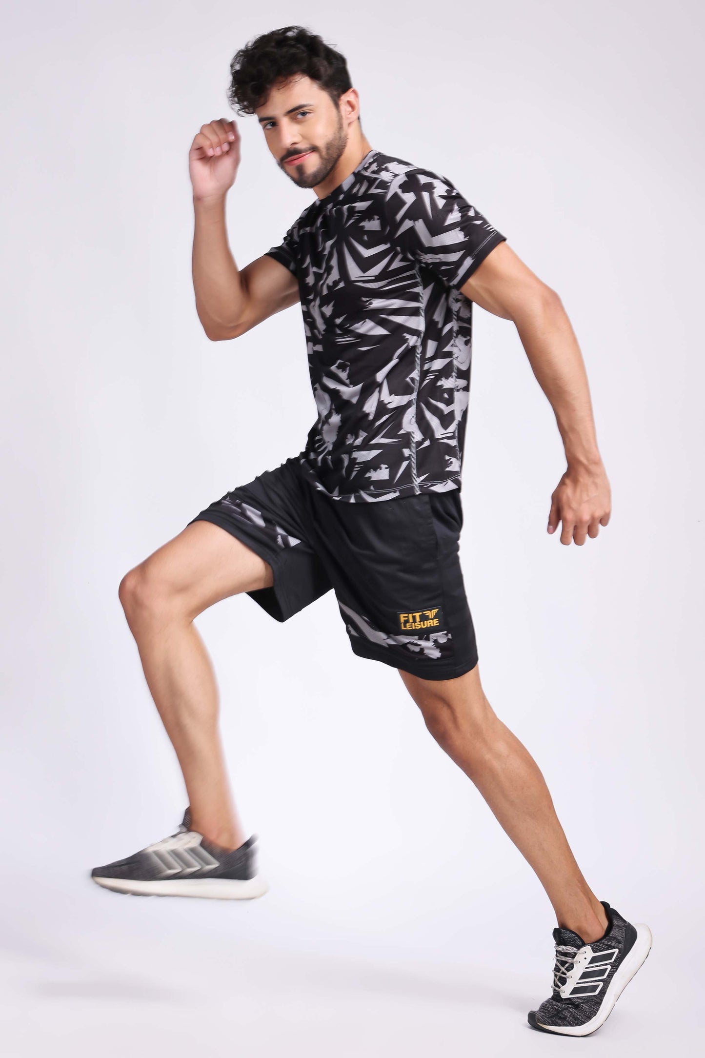 Men's Onyx Tennis Shorts - Black