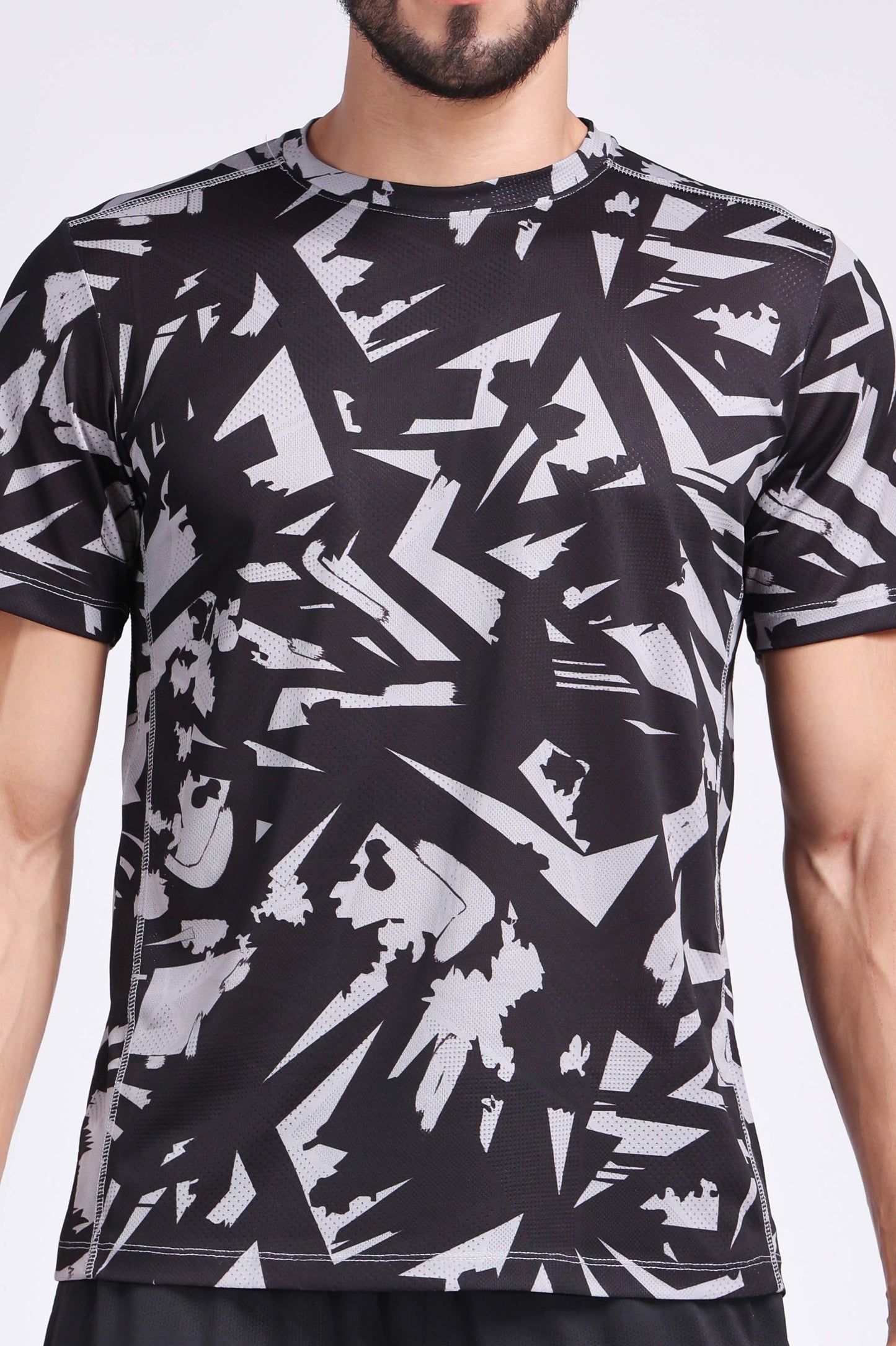 Men's Onyx Tennis Coord Set - Black