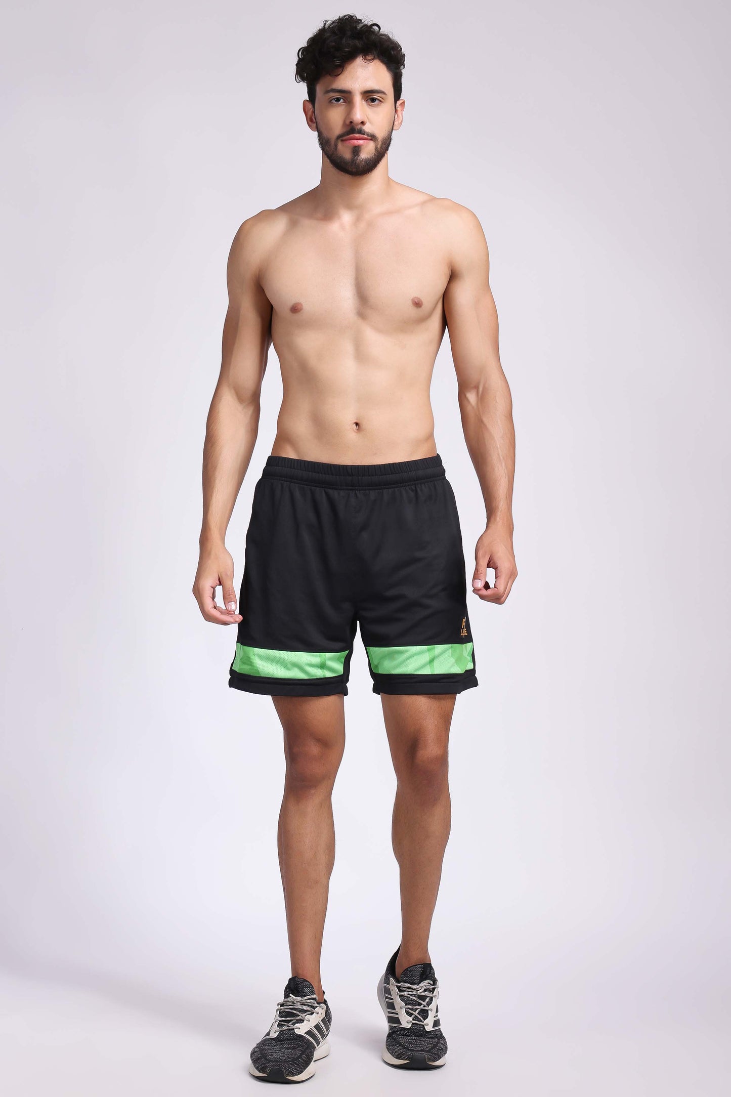 Men's Agate Tennis Shorts - Neon Green