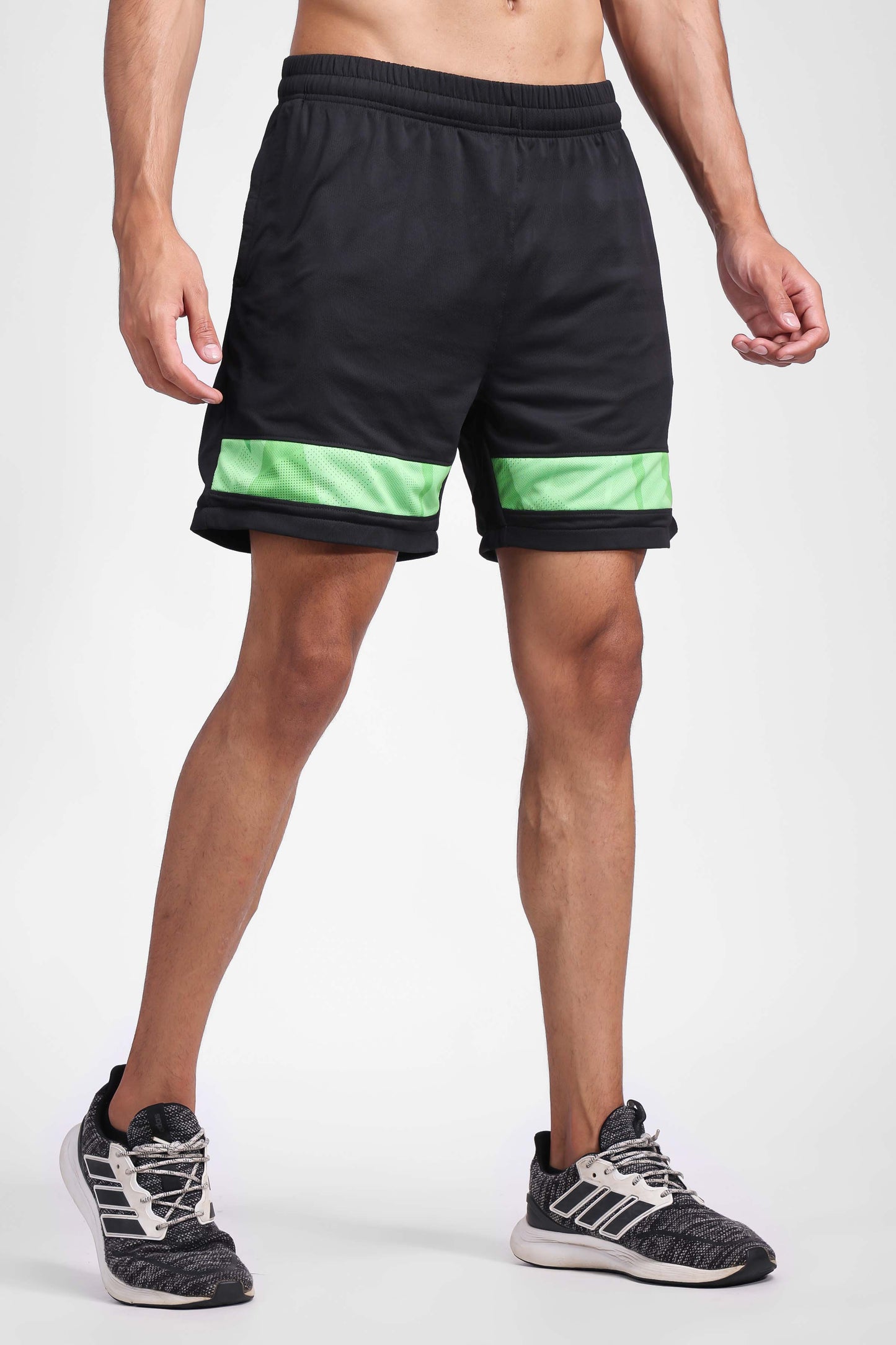 Men's Agate Tennis Shorts - Neon Green