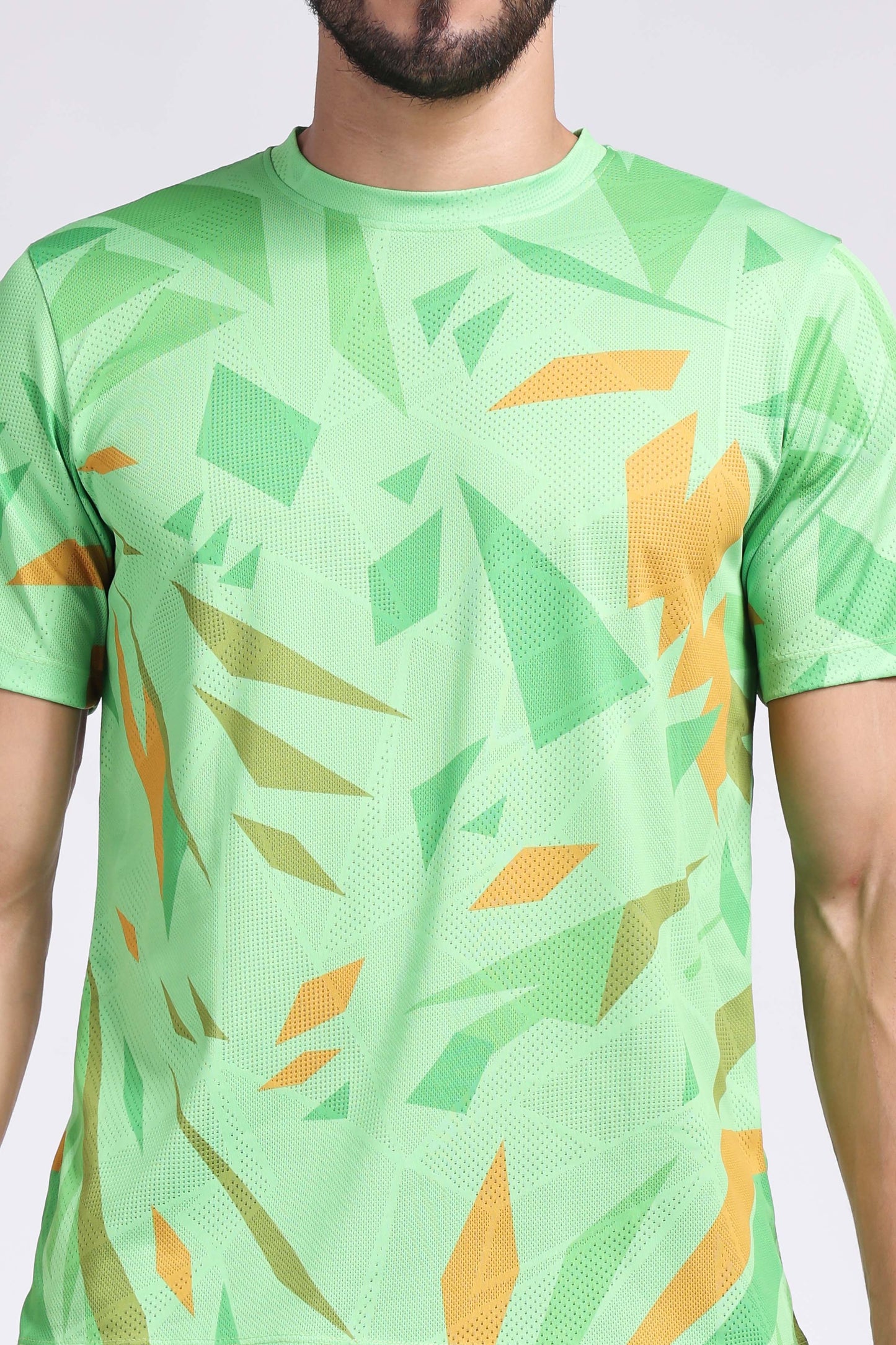 Men's Agate Tennis Coord Set - Neon Green