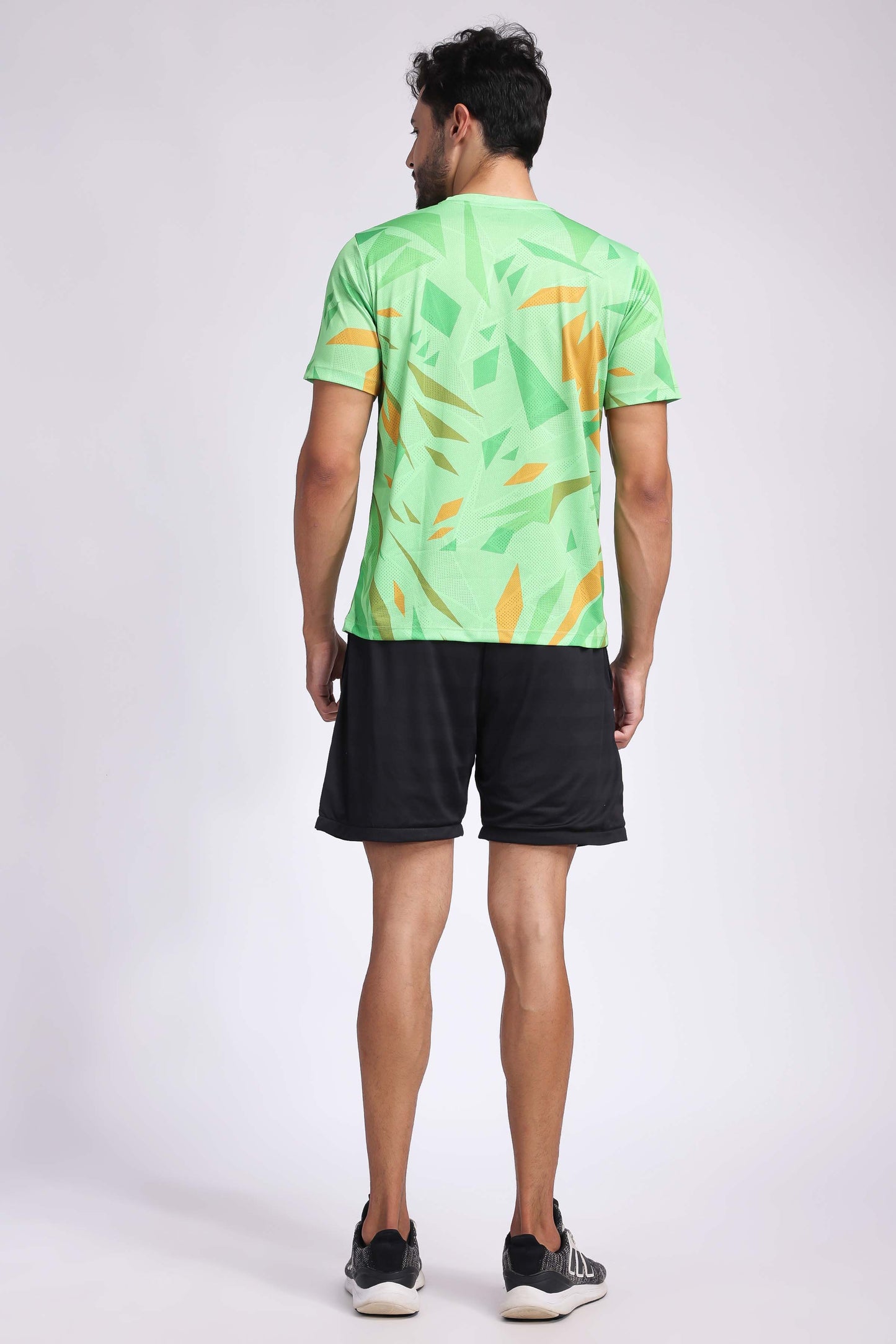 Men's Agate Tennis Coord Set - Neon Green