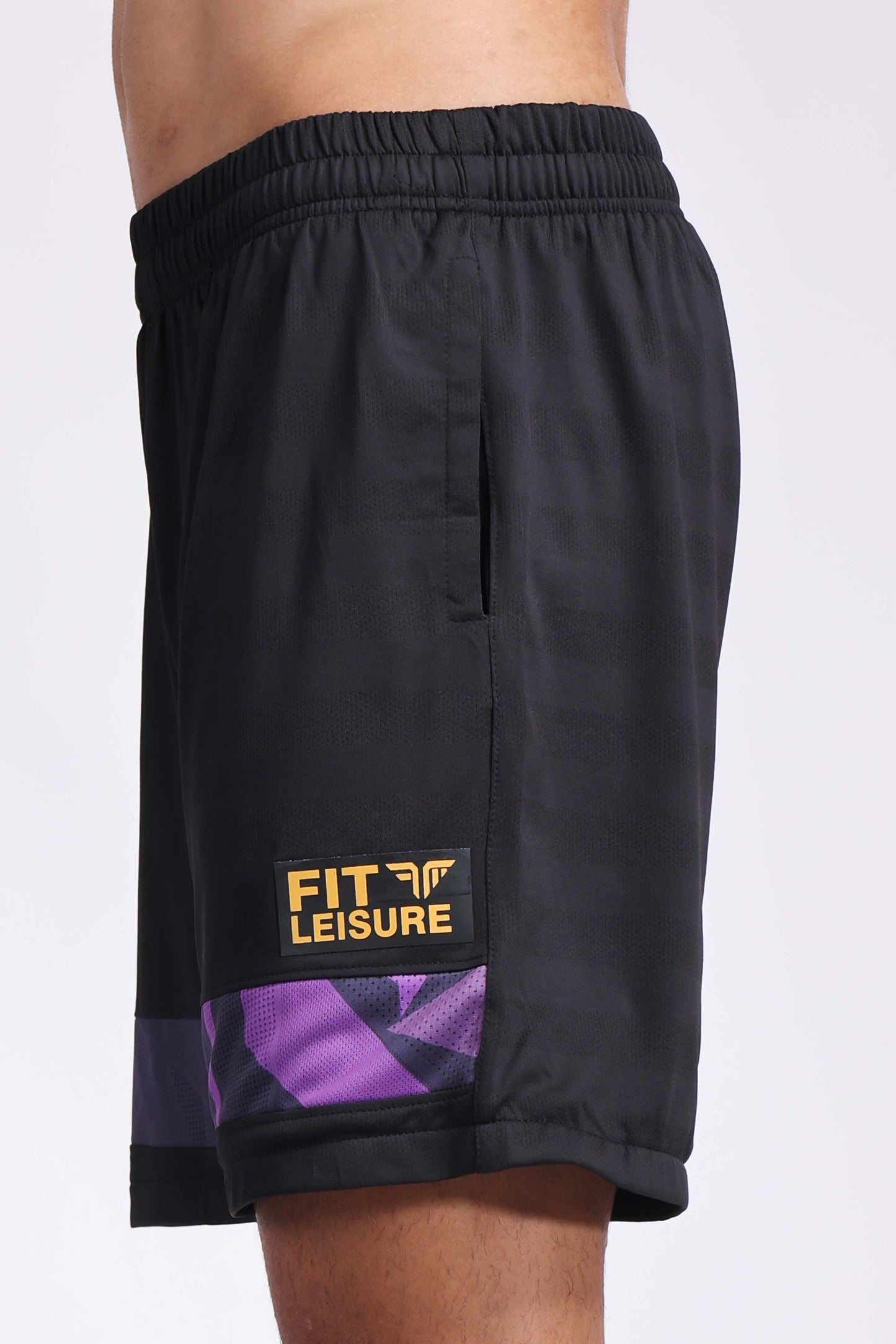 Men's Sapphire Badminton Shorts - Dark Purple