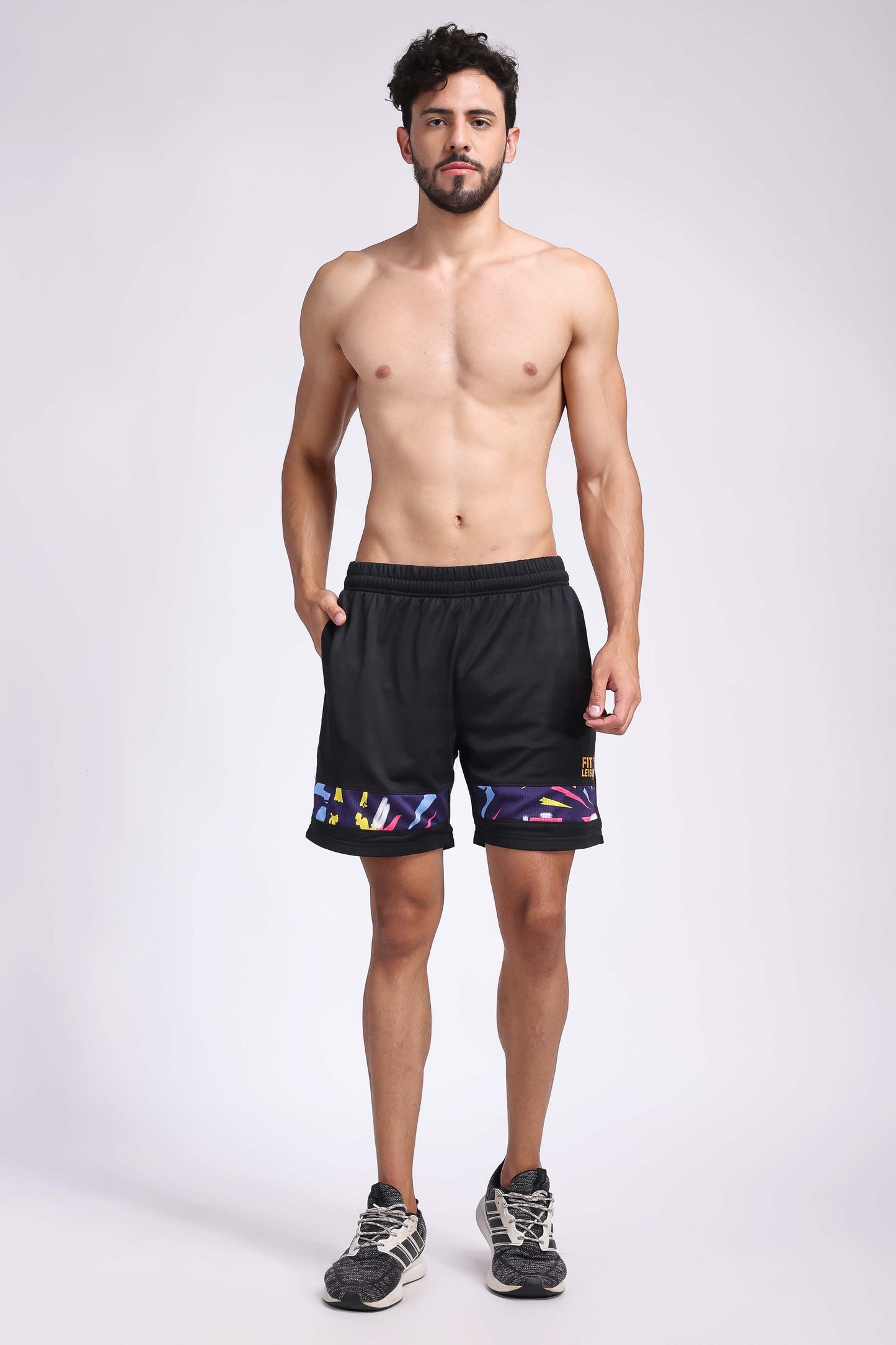 Men's Lapis Badminton Shorts - Purple