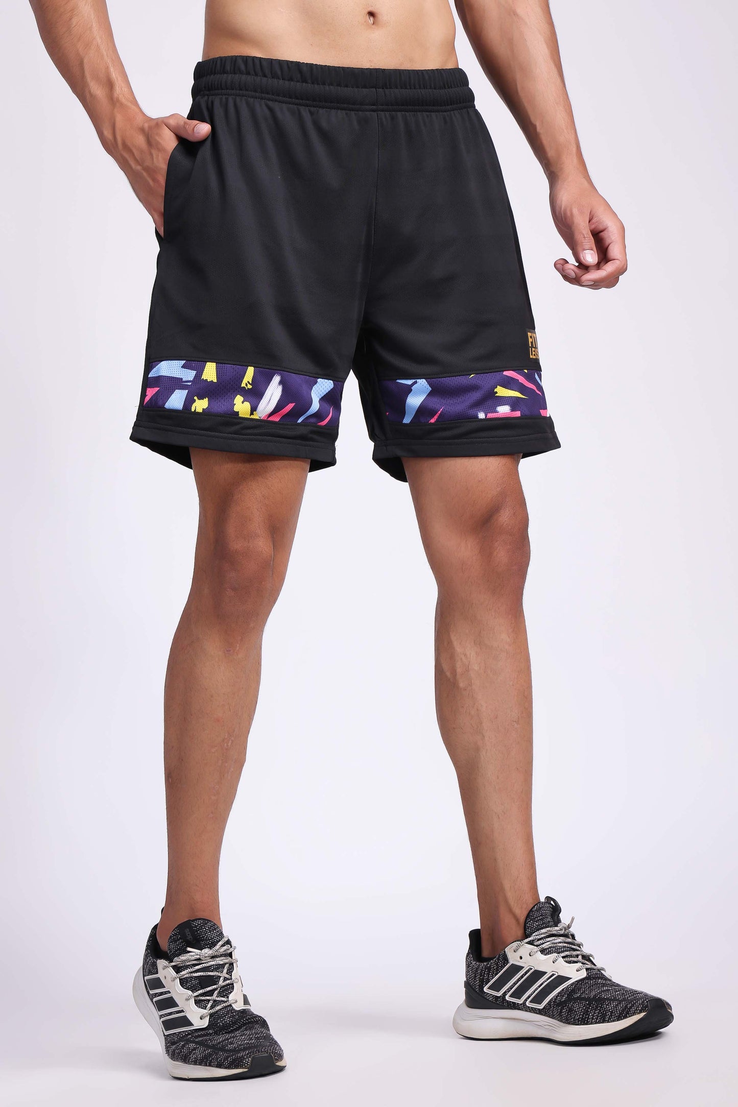 Men's Lapis Badminton Shorts - Purple