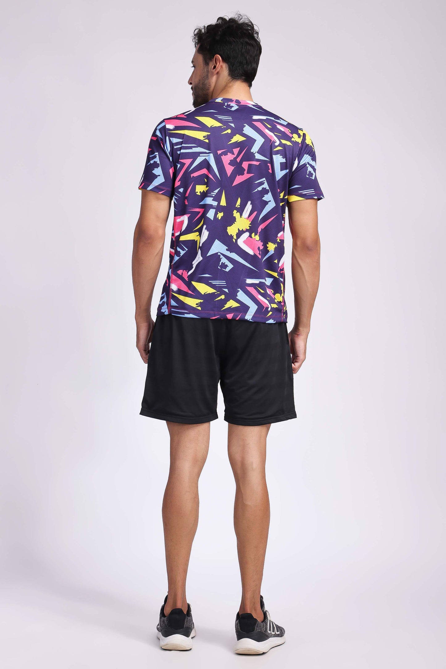 Men's Lapis Badminton Coord Set - Purple
