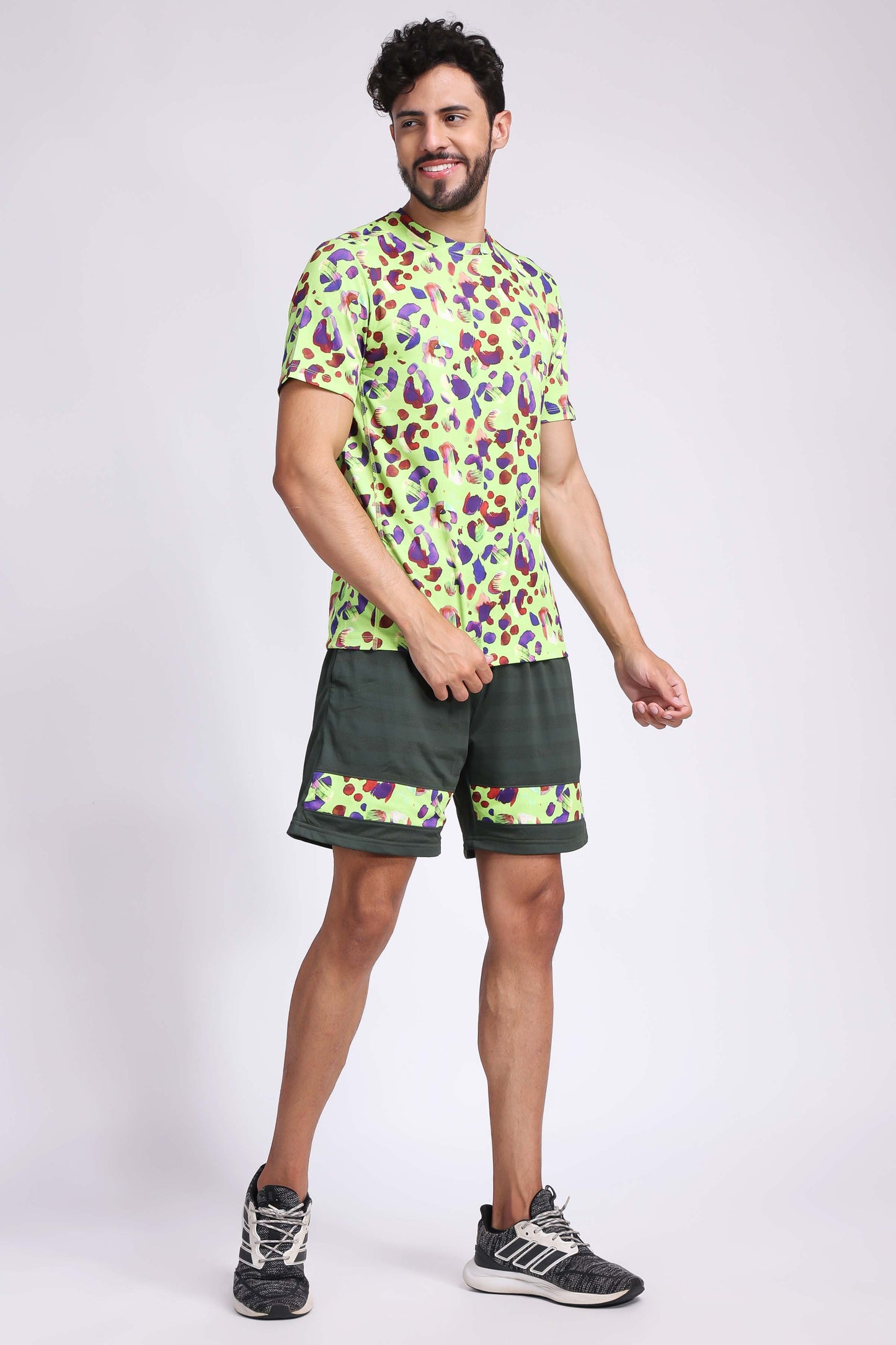 Men's Peridot Coord Set - Neon Green