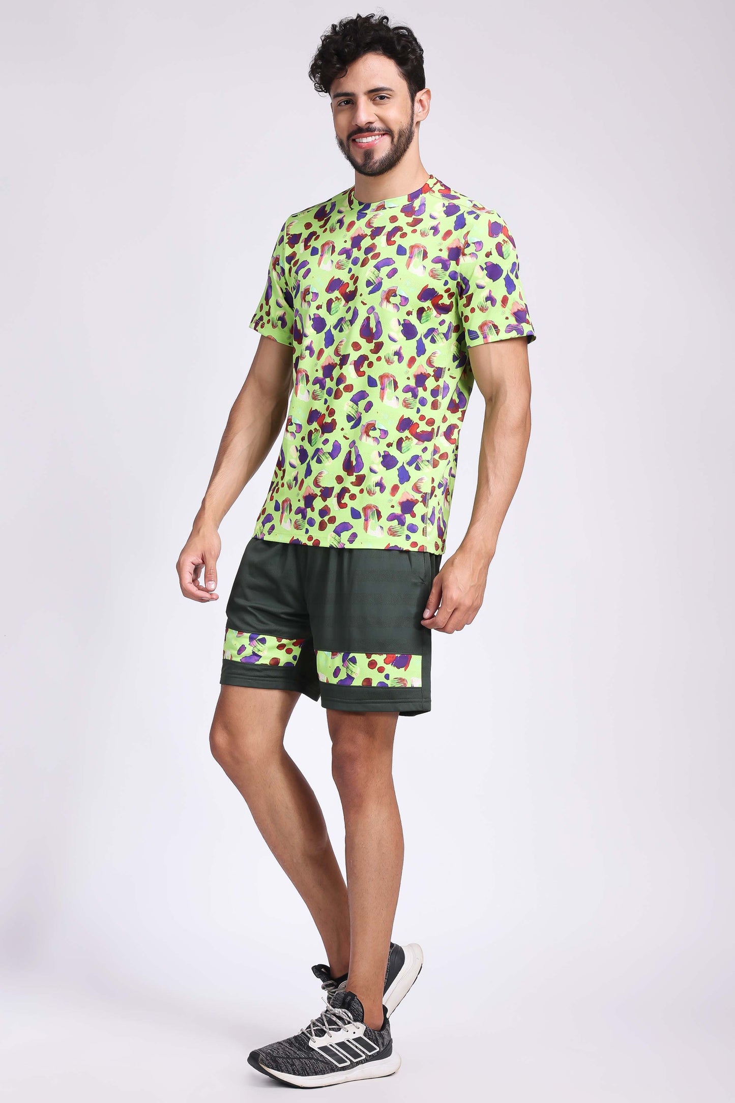 Men's Peridot Coord Set - Neon Green