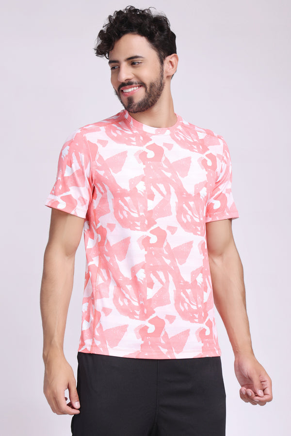 Men's Quartz Tee - Baby Pink