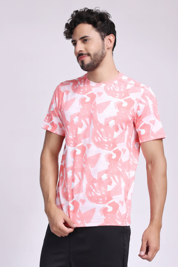 Men's Quartz Tee - Baby Pink