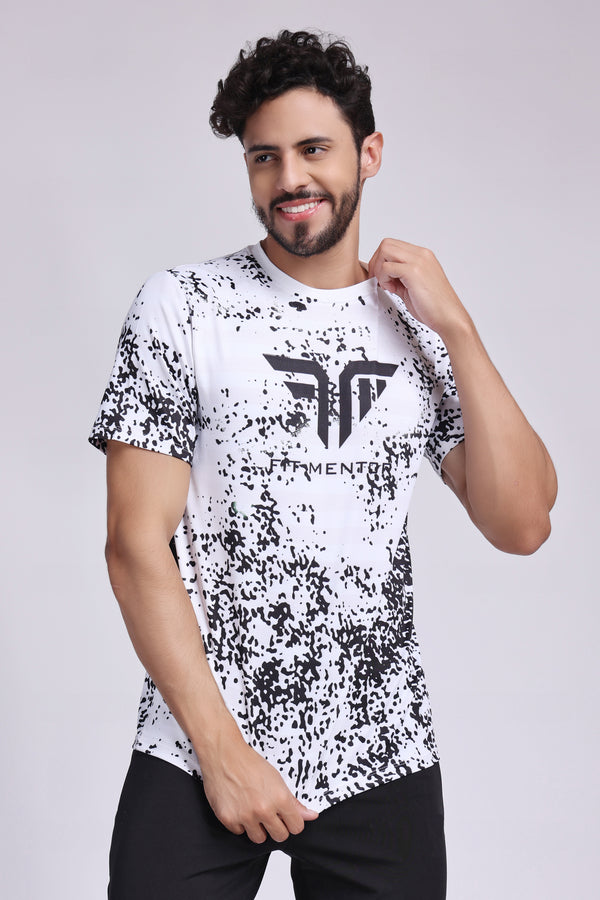 Men's Training/Workout Tee - White