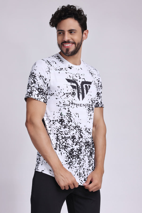 Men's Training/Workout Tee - White