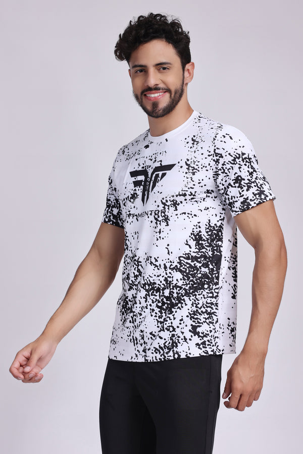 Men's Training/Workout Tee - White
