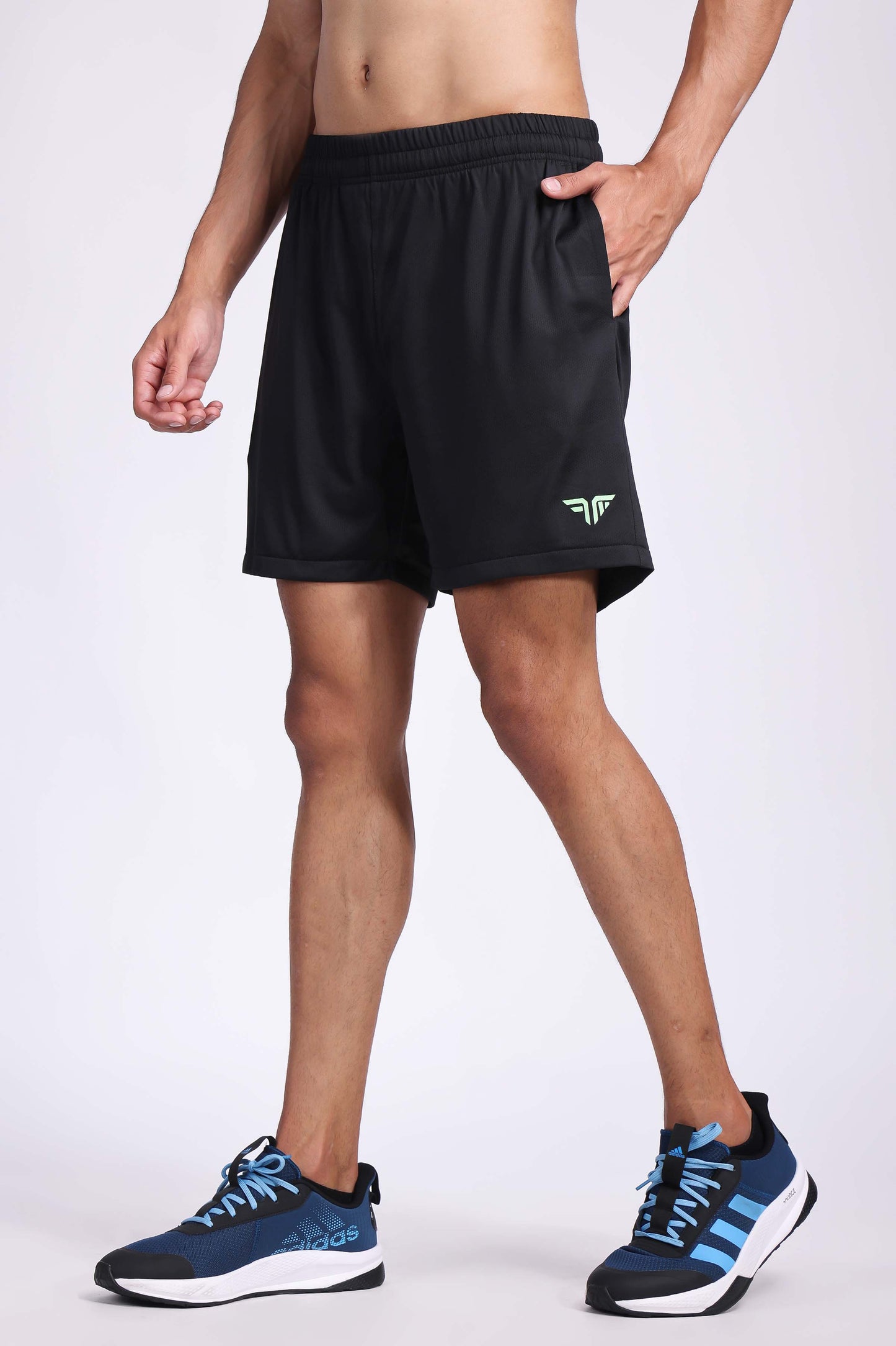 Men's Travel Shorts - Black