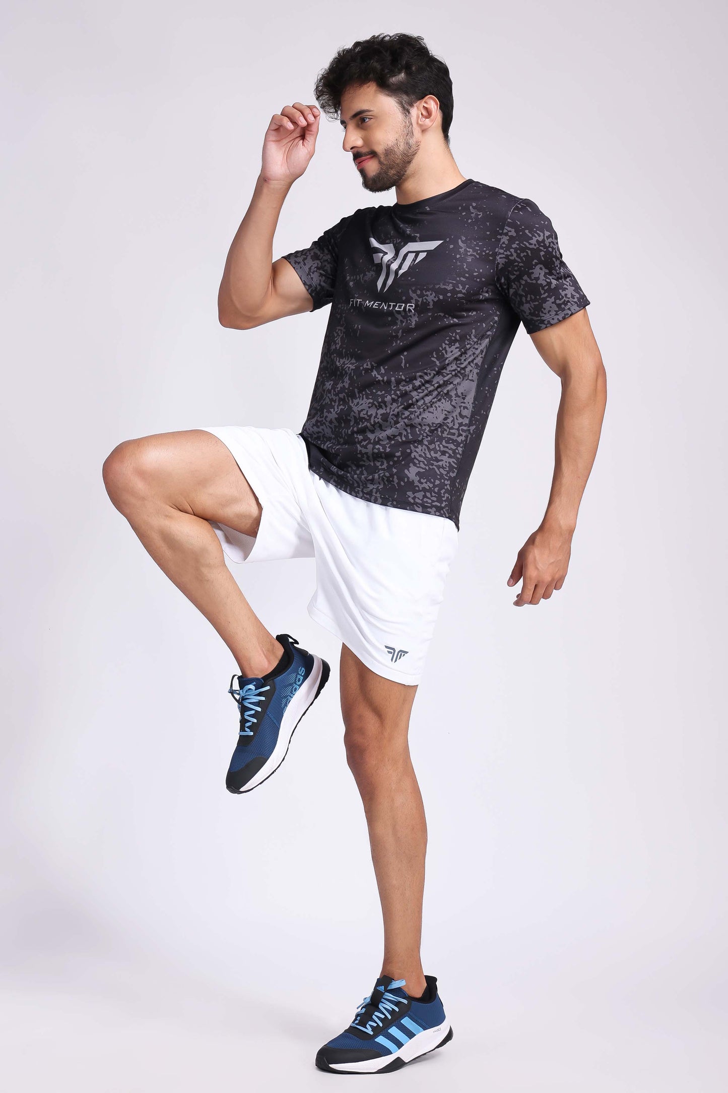Men's Travel Shorts - White