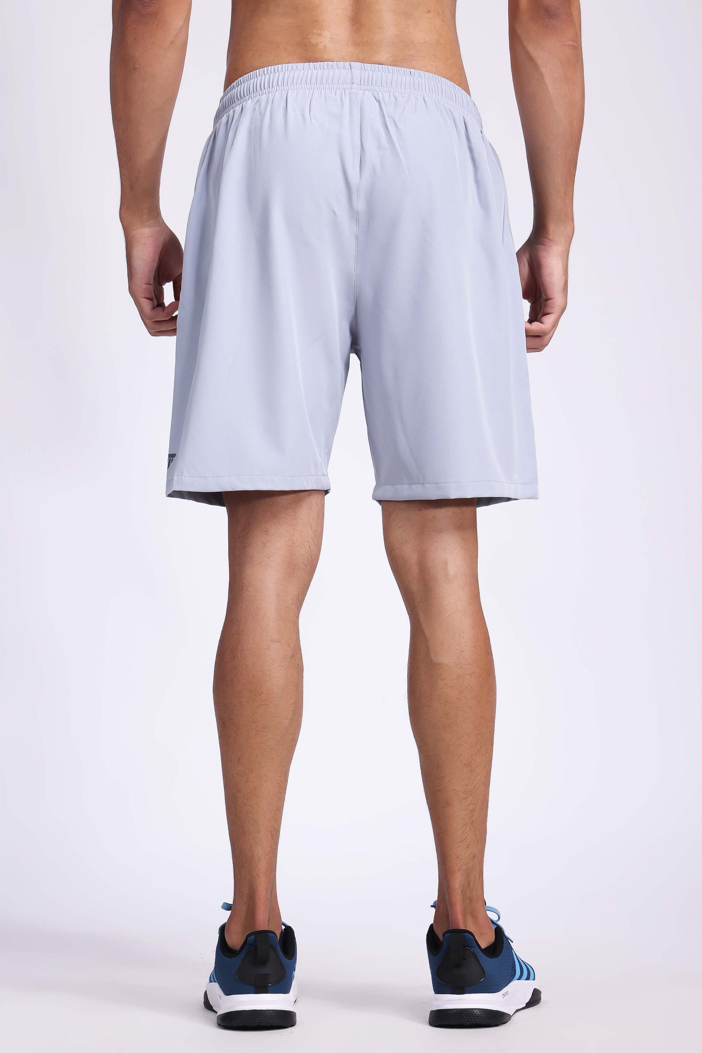 Men's Lycra Training Shorts - Light Grey