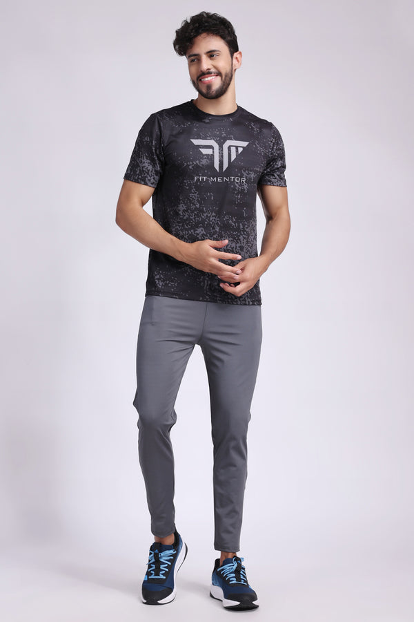 Men's Training/Workout Tee - Black