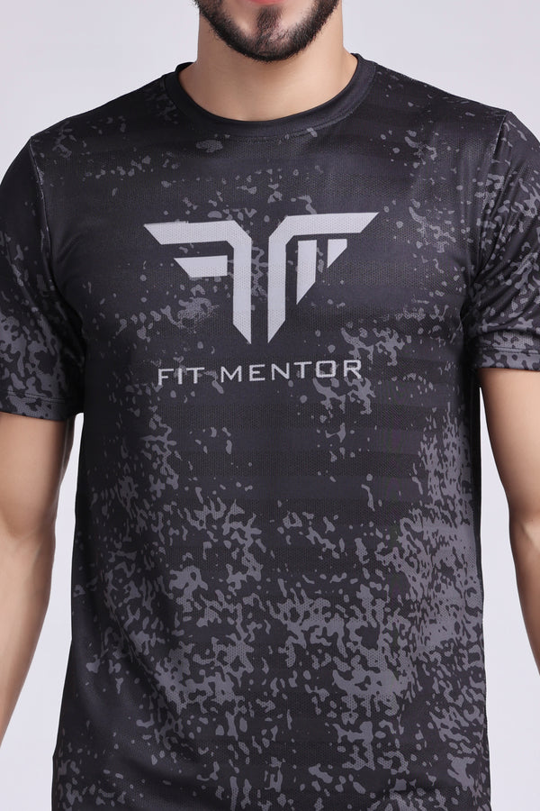 Men's Training/Workout Tee - Black