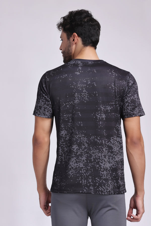 Men's Training/Workout Tee - Black