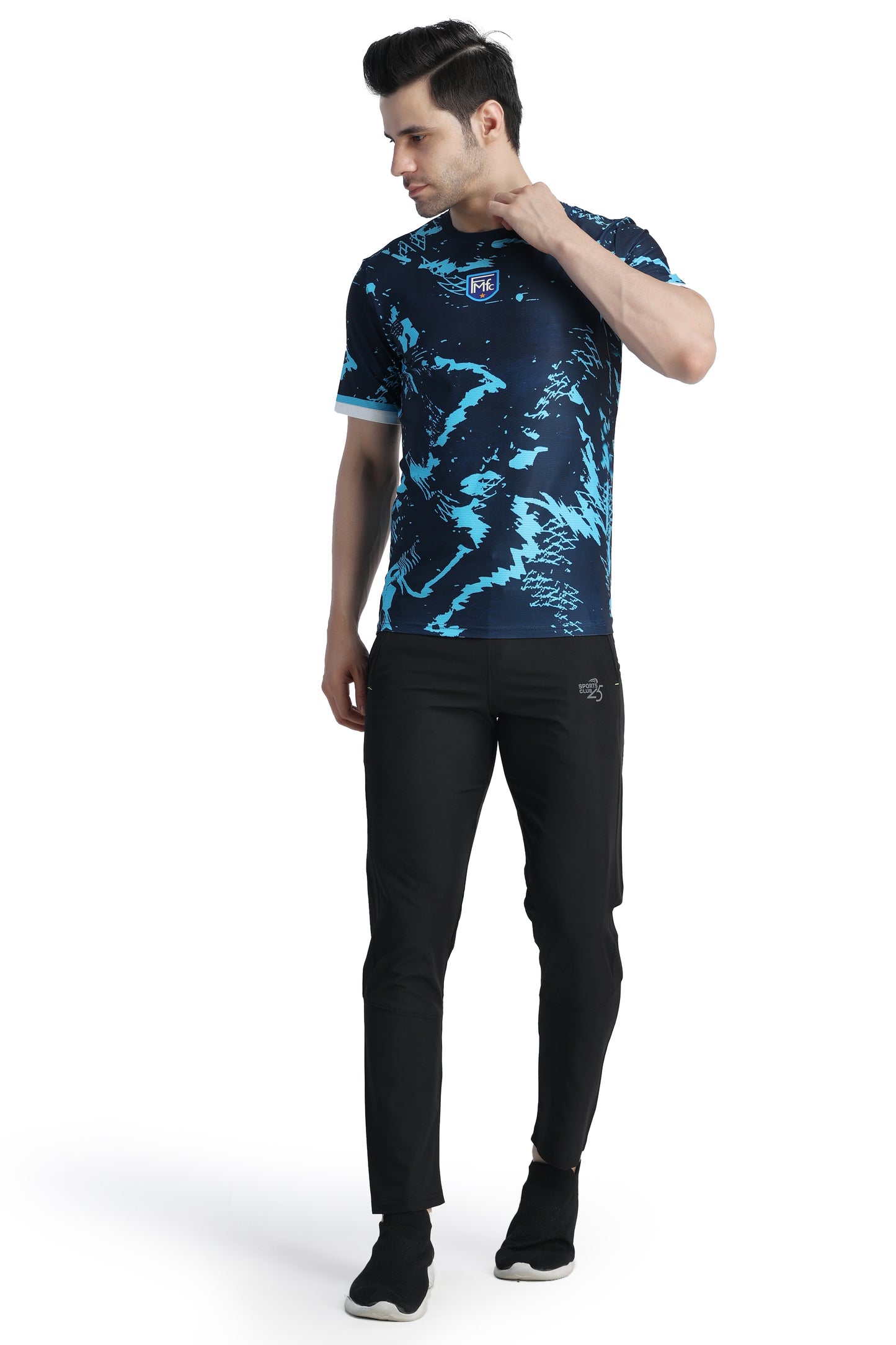 Unisex Customised Sports Jersey - Oceanic Blue