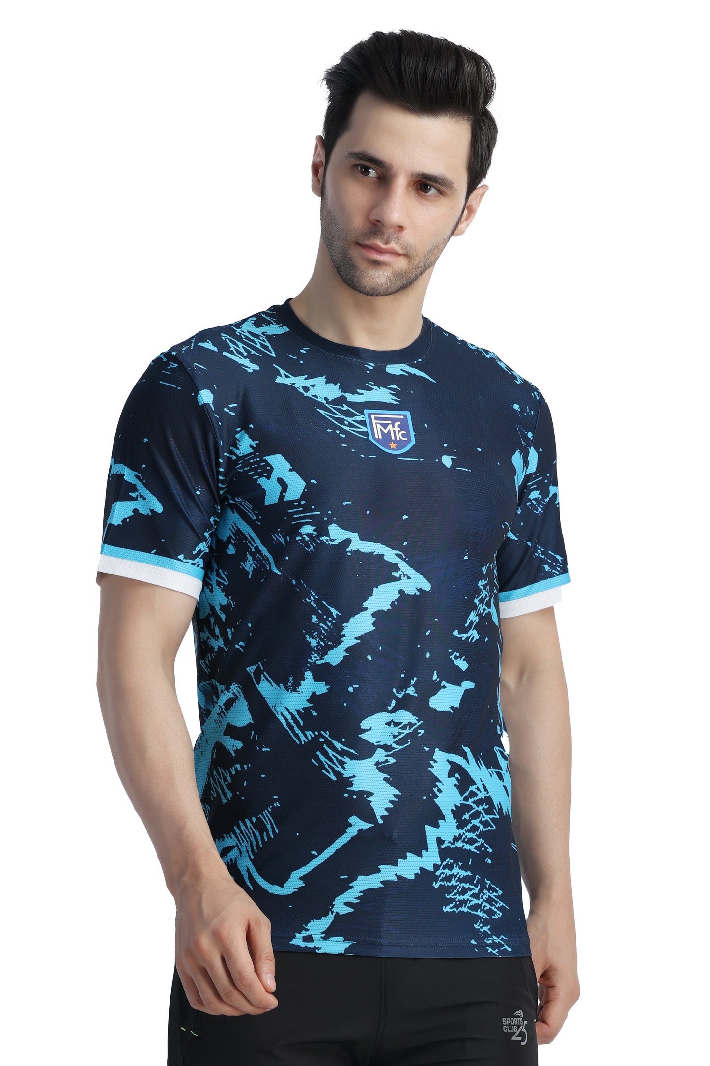 Unisex Customised Sports Jersey - Oceanic Blue