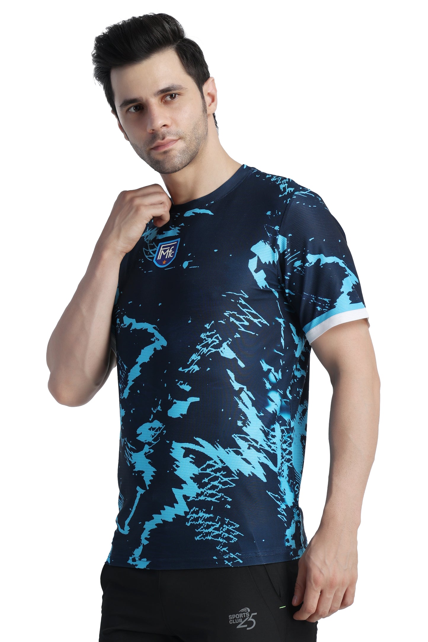 Unisex Customised Sports Jersey - Oceanic Blue