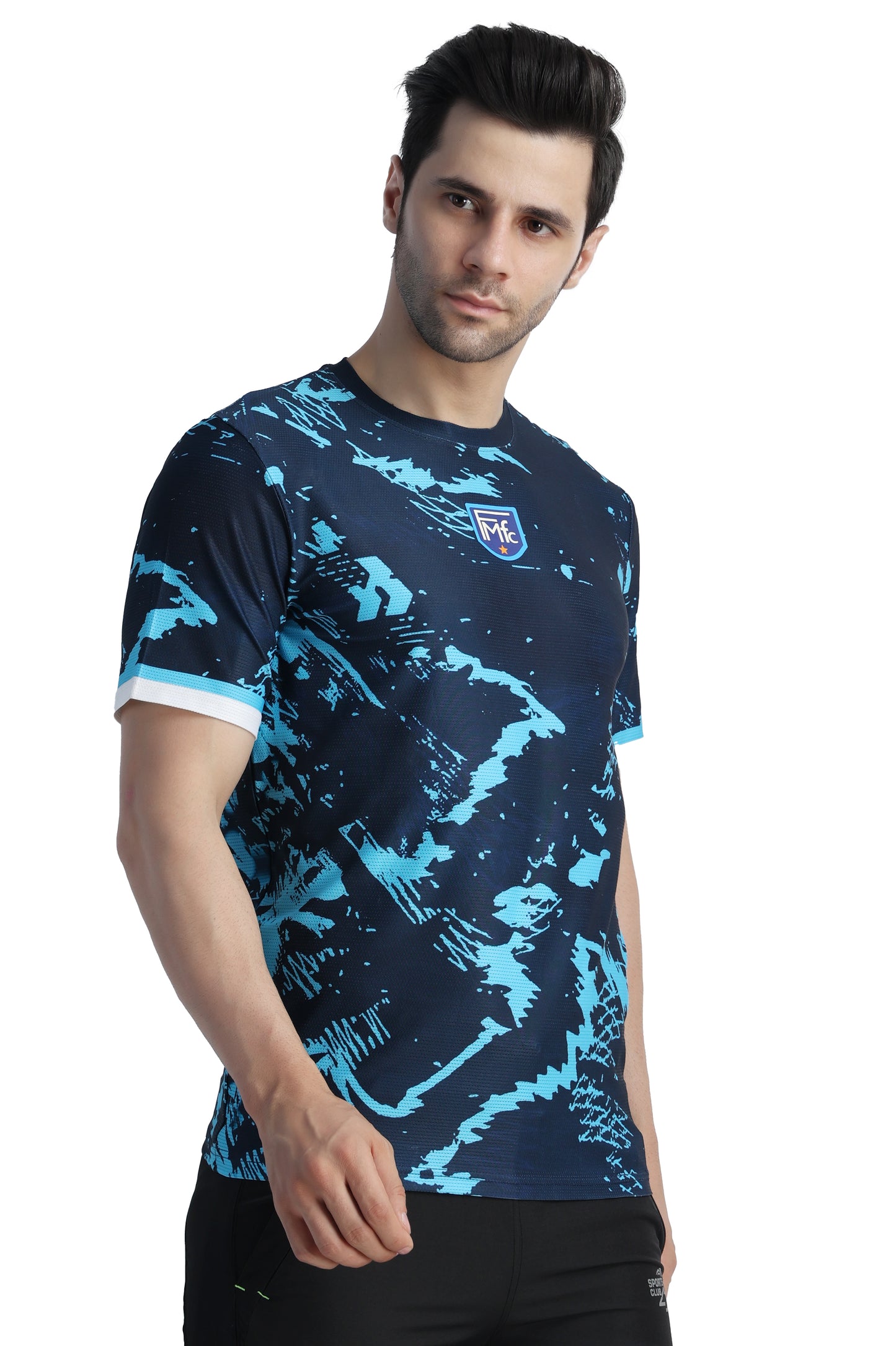 Unisex Customised Sports Jersey - Oceanic Blue