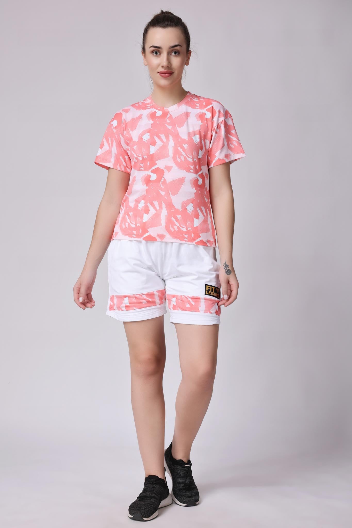 Women's Quartz Coord Set - Baby Pink