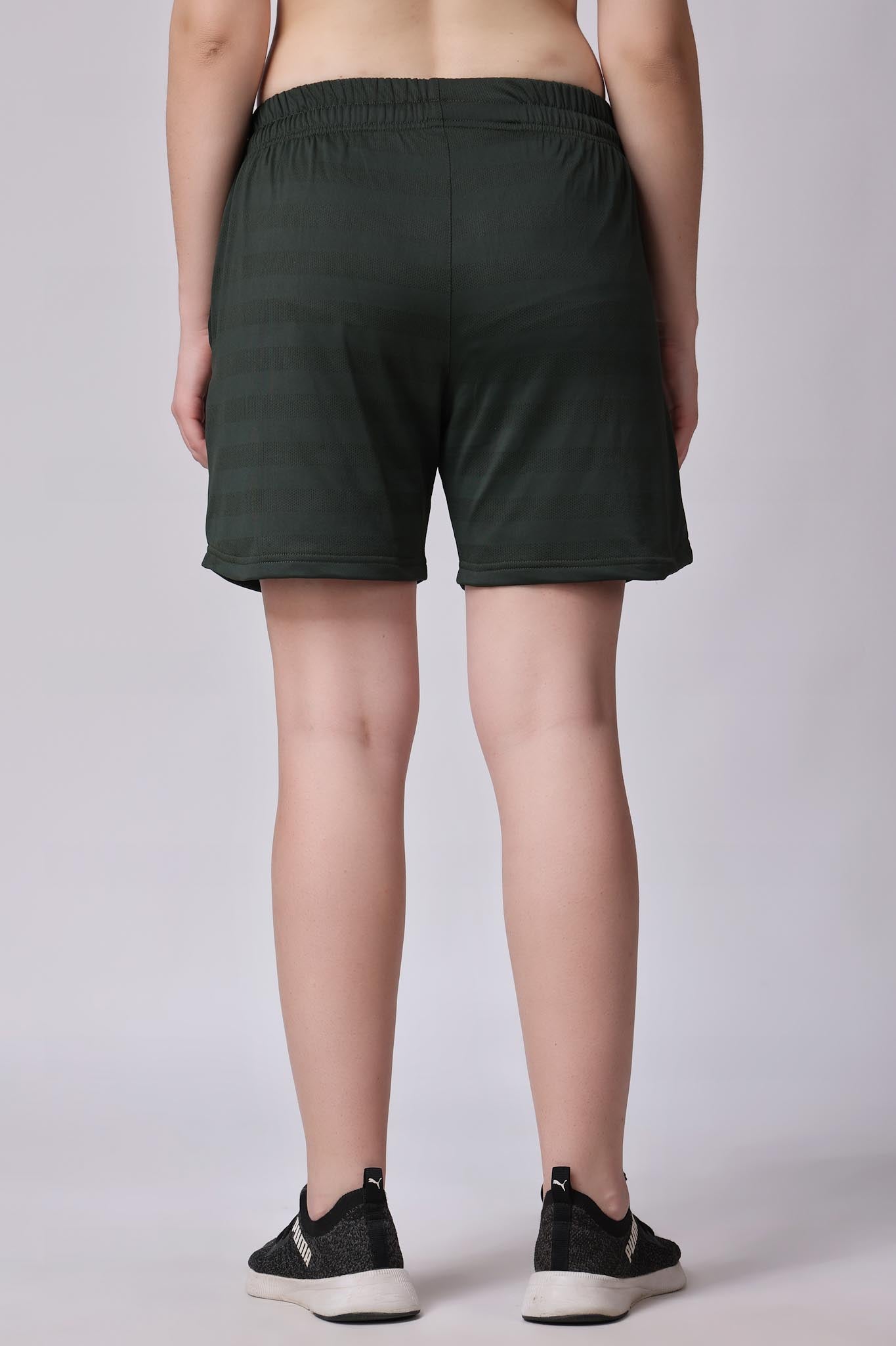 Women's Peridot Shorts - Neon Green