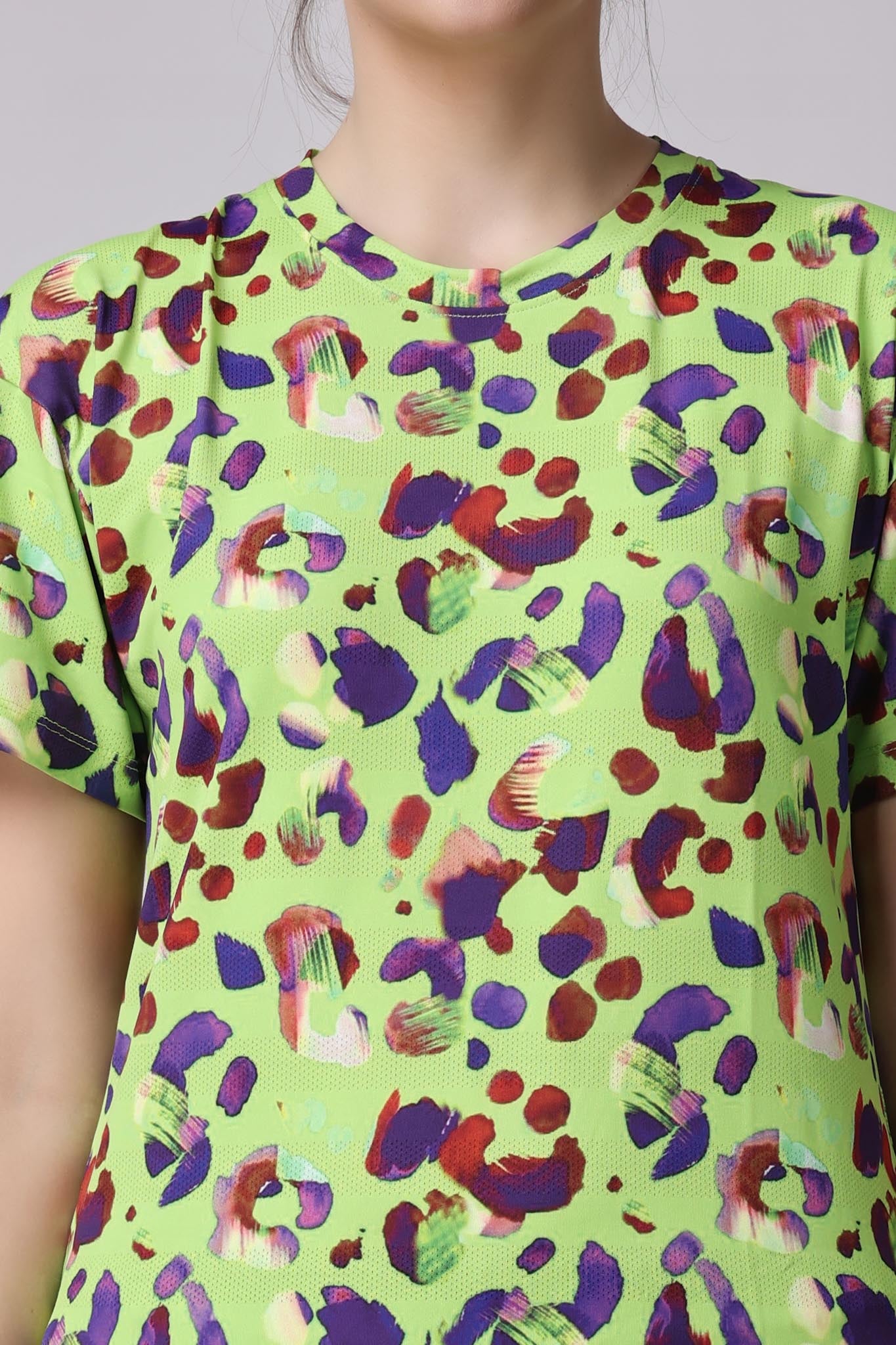 Women's Peridot Coord Set - Neon Green
