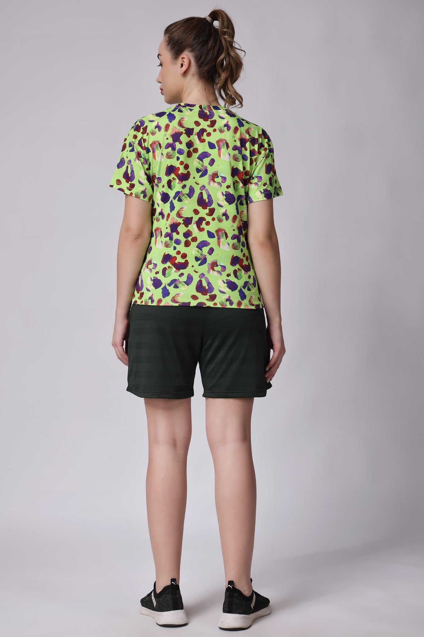 Women's Peridot Coord Set - Neon Green